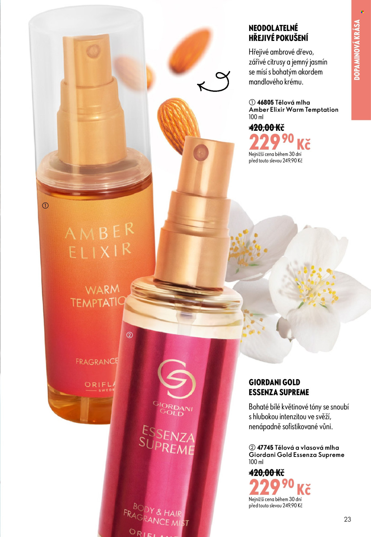 Leták ORIFLAME - 29.7.2026 - 18.8.2026. Strana 23