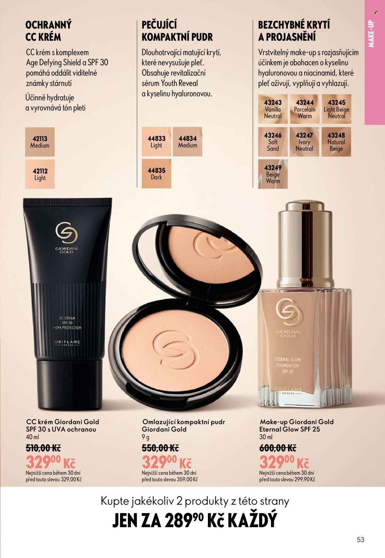 Leták ORIFLAME - 29.7.2026 - 18.8.2026. Strana 53