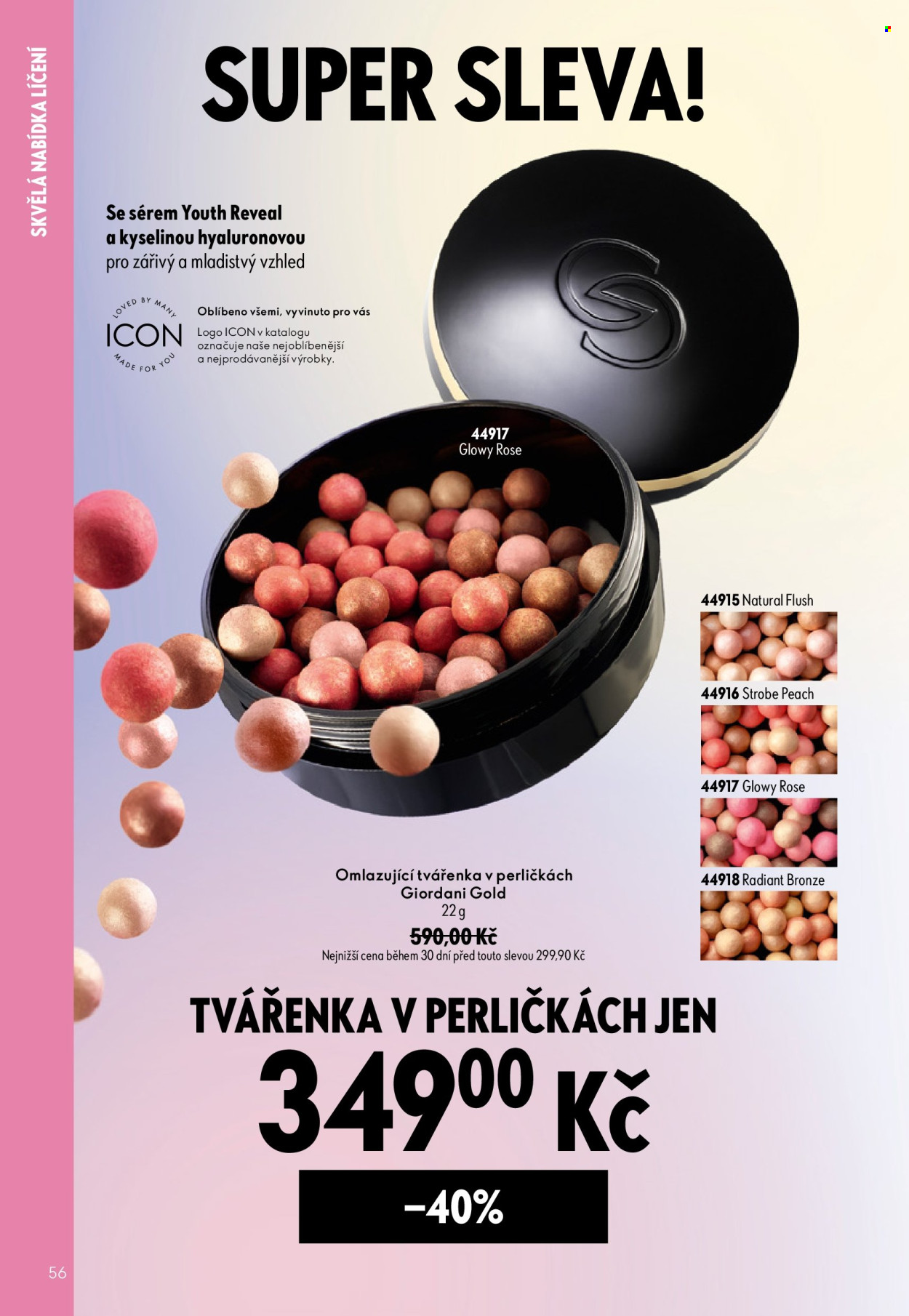 Leták ORIFLAME - 29.7.2026 - 18.8.2026. Strana 56