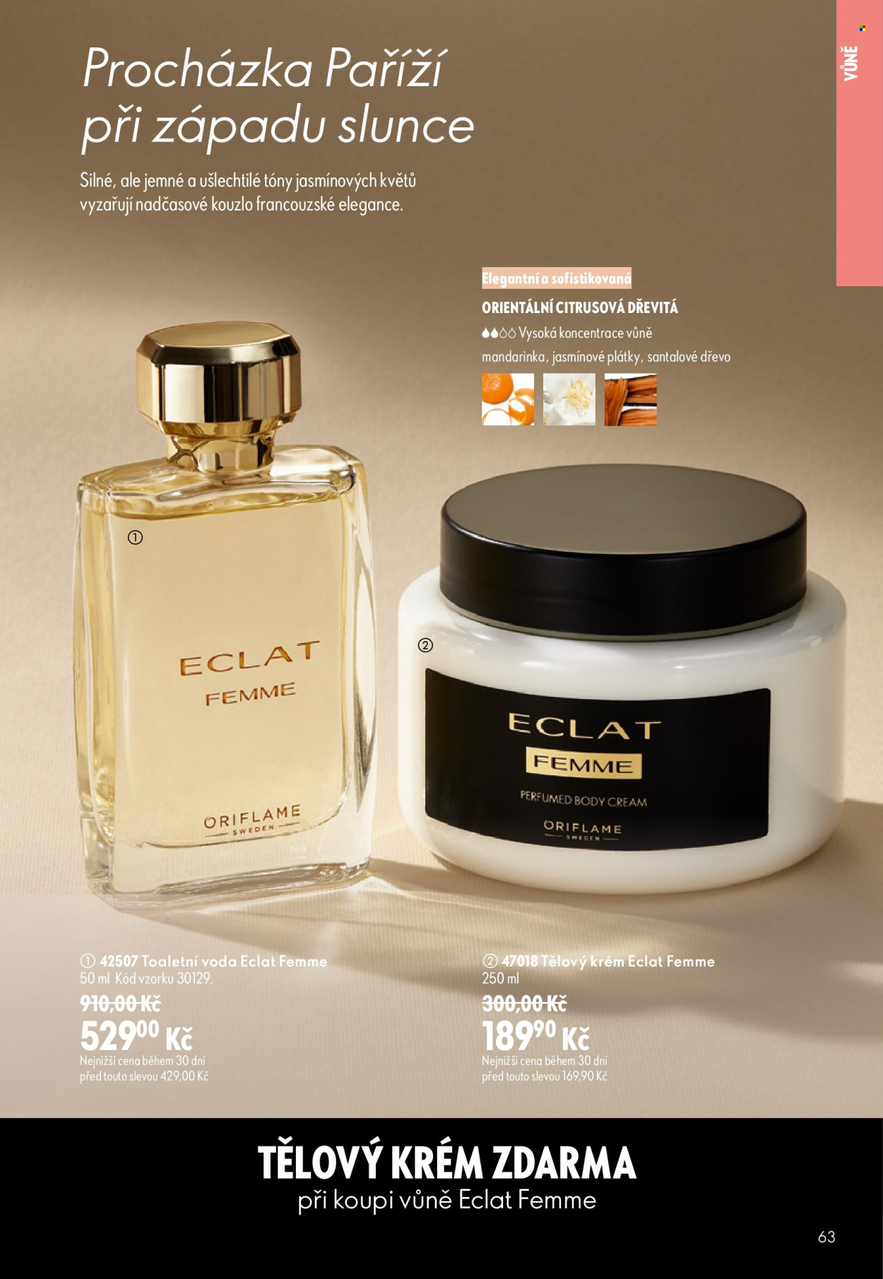 Leták ORIFLAME - 29.7.2026 - 18.8.2026. Strana 63