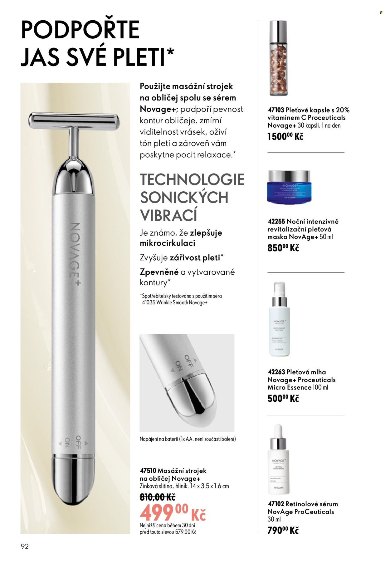 Leták ORIFLAME - 29.7.2026 - 18.8.2026. Strana 92