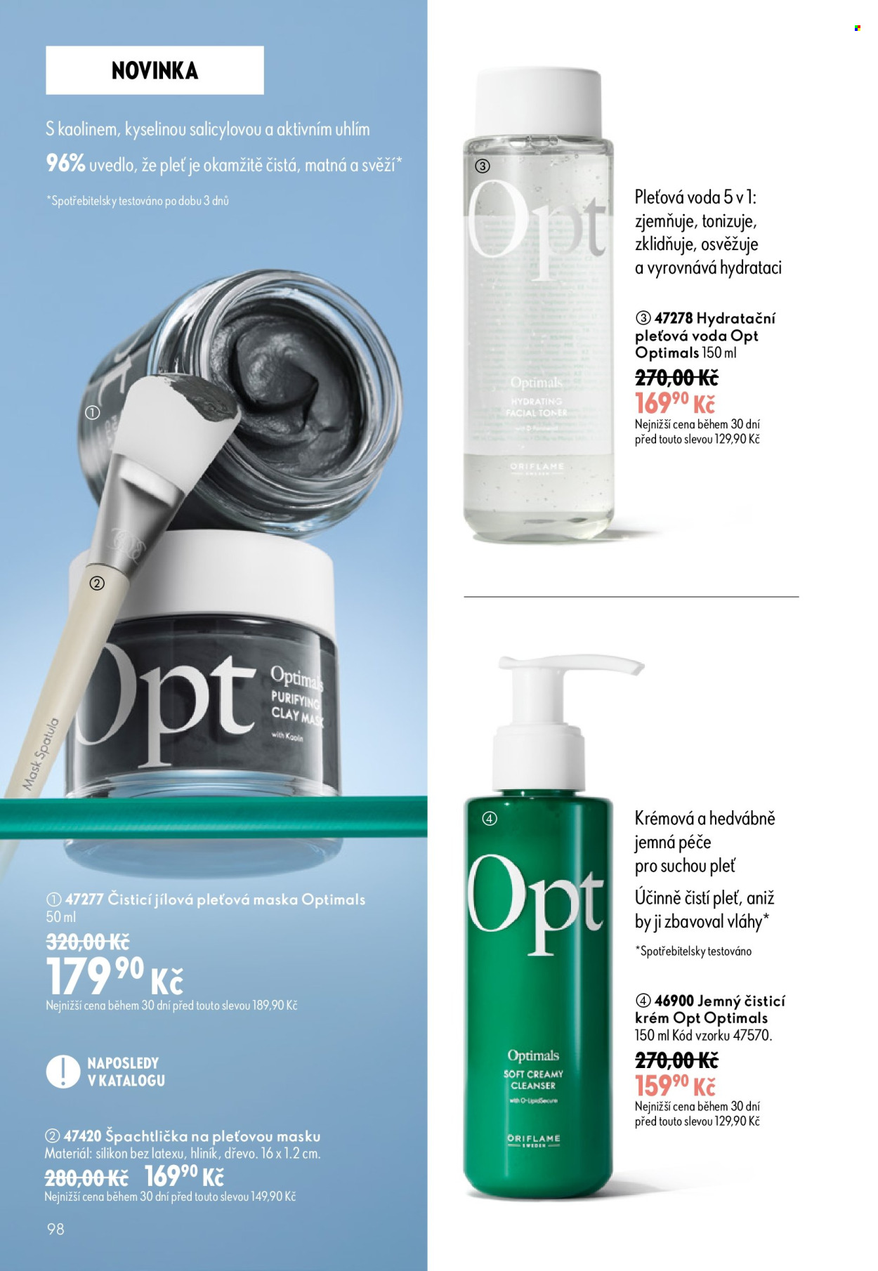 Leták ORIFLAME - 29.7.2026 - 18.8.2026. Strana 98