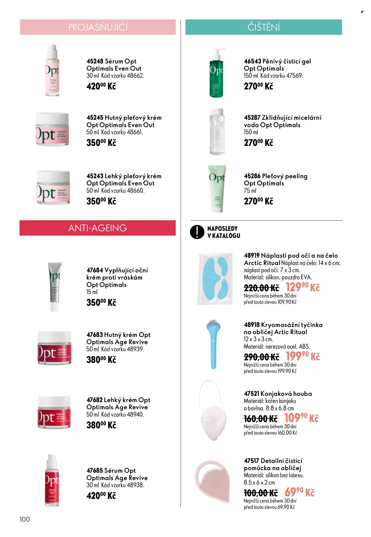 Leták ORIFLAME - 29.7.2026 - 18.8.2026. Strana 100