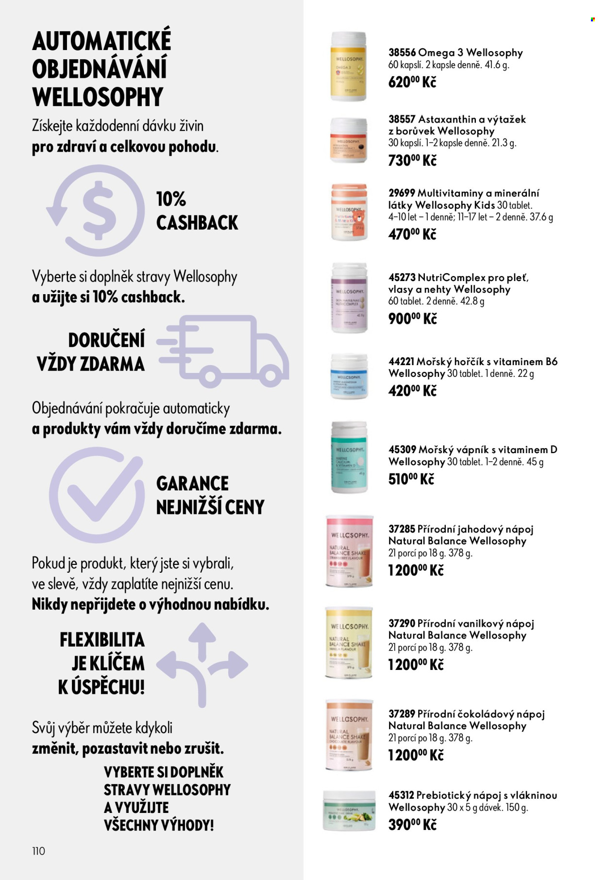 Leták ORIFLAME - 29.7.2026 - 18.8.2026. Strana 110