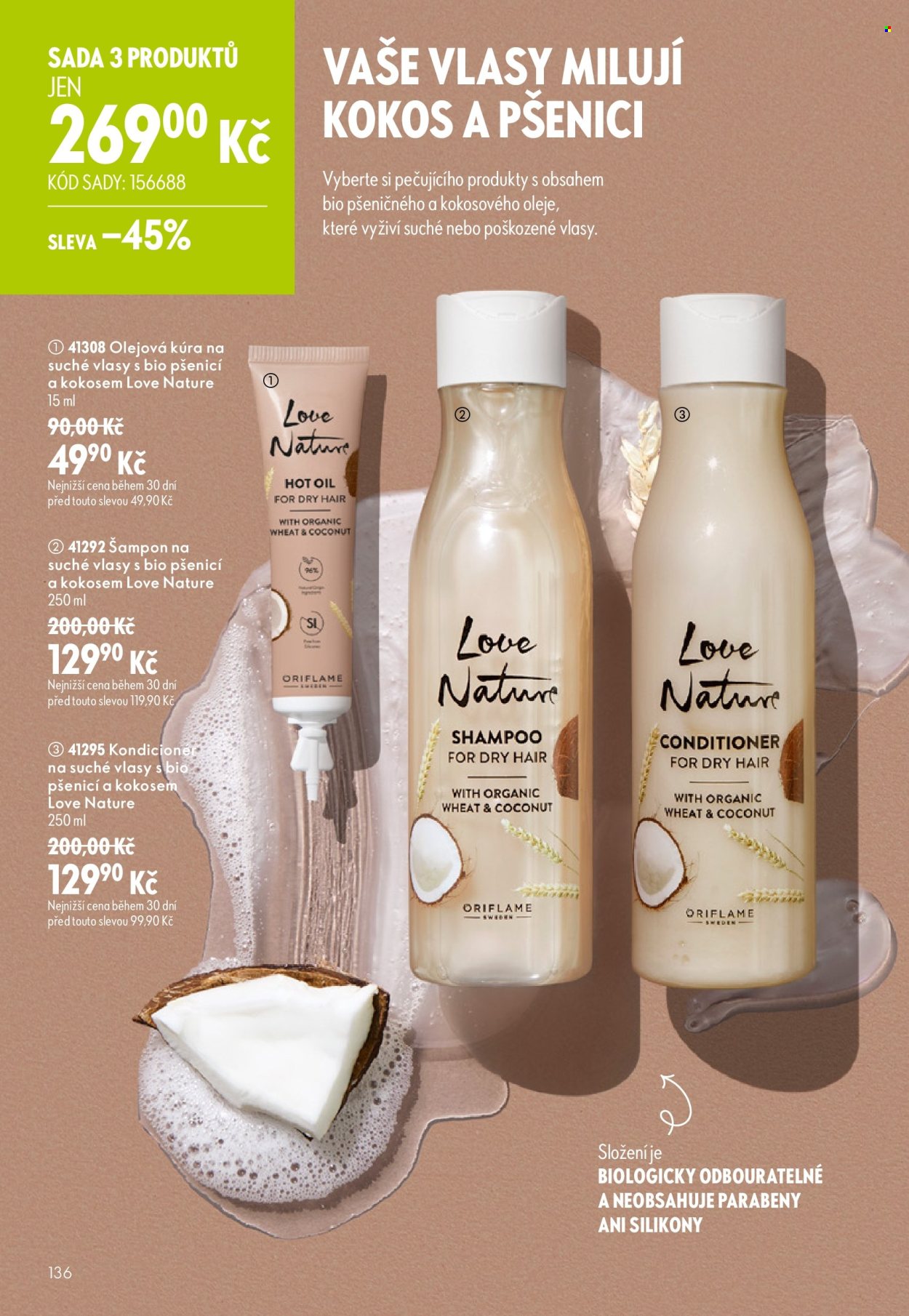 Leták ORIFLAME - 29.7.2026 - 18.8.2026. Strana 136