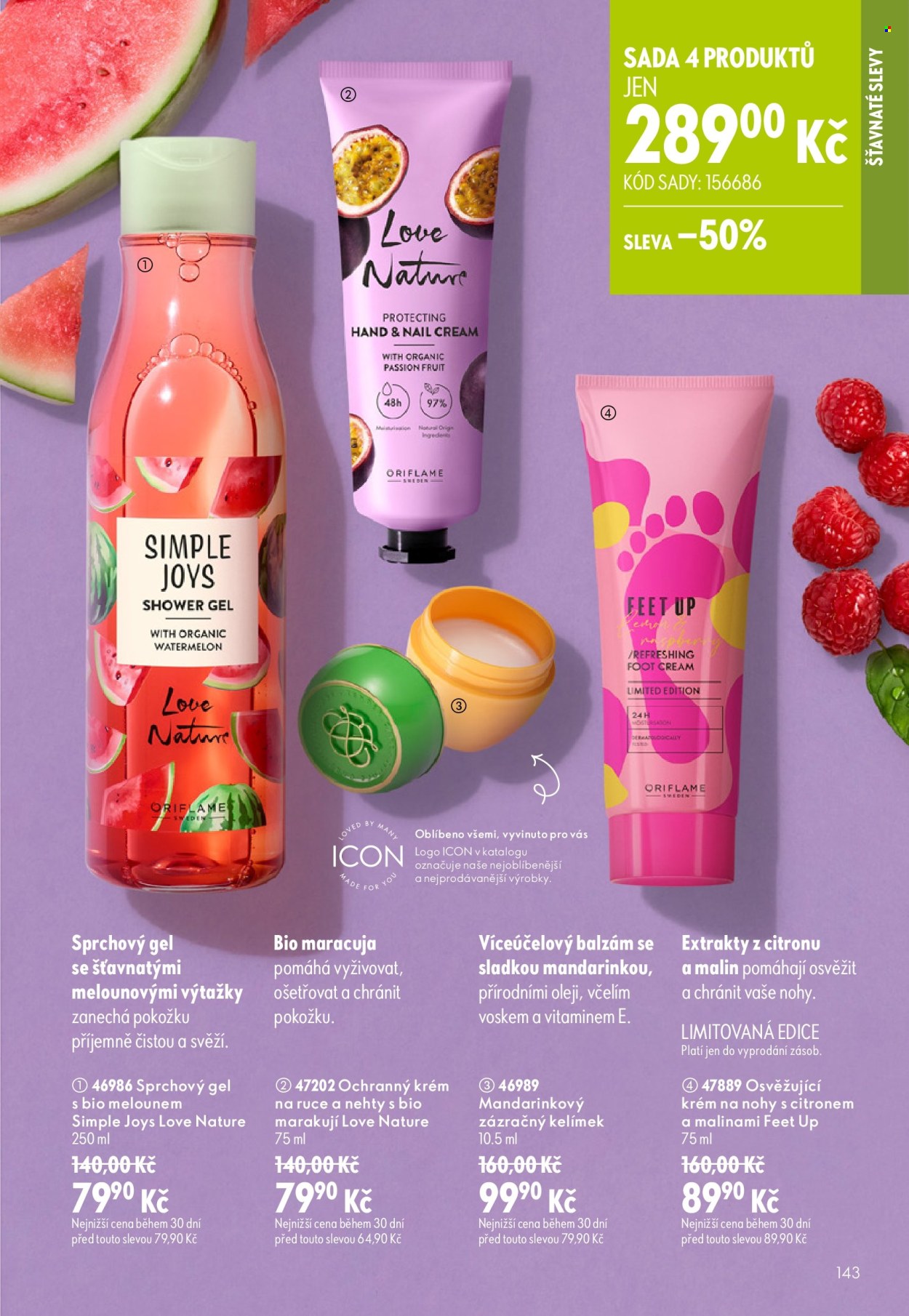 Leták ORIFLAME - 29.7.2026 - 18.8.2026. Strana 143