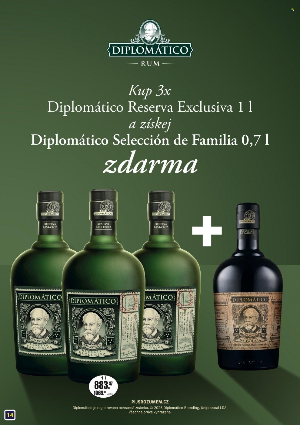 Leták Adam velkoobchod Šternberk - 1.8.2026 - 31.8.2026. Strana 14
