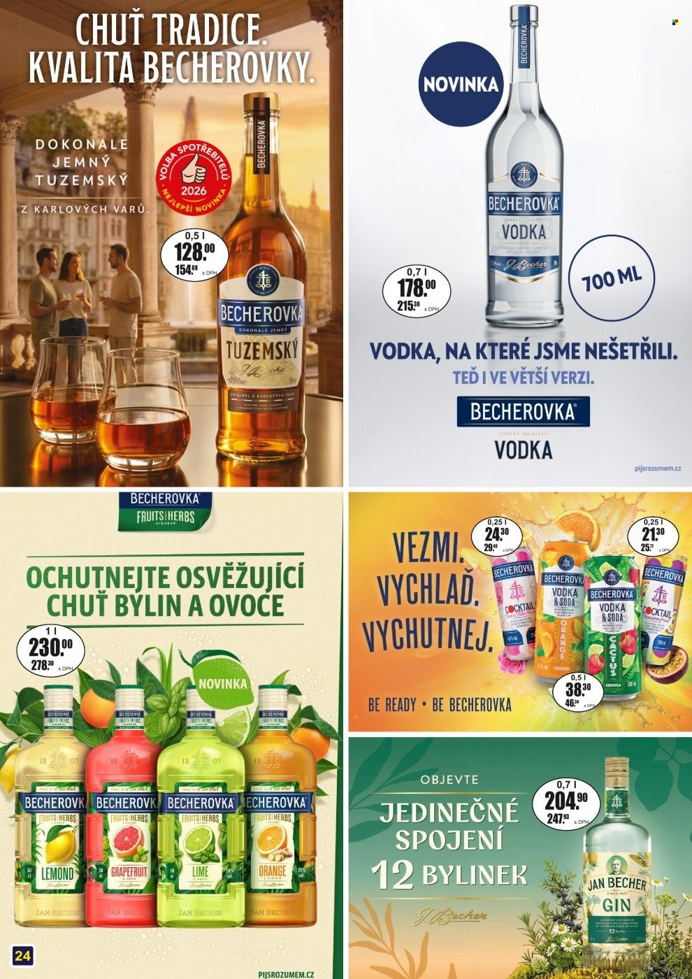 Leták Adam velkoobchod Šternberk - 1.8.2026 - 31.8.2026. Strana 24
