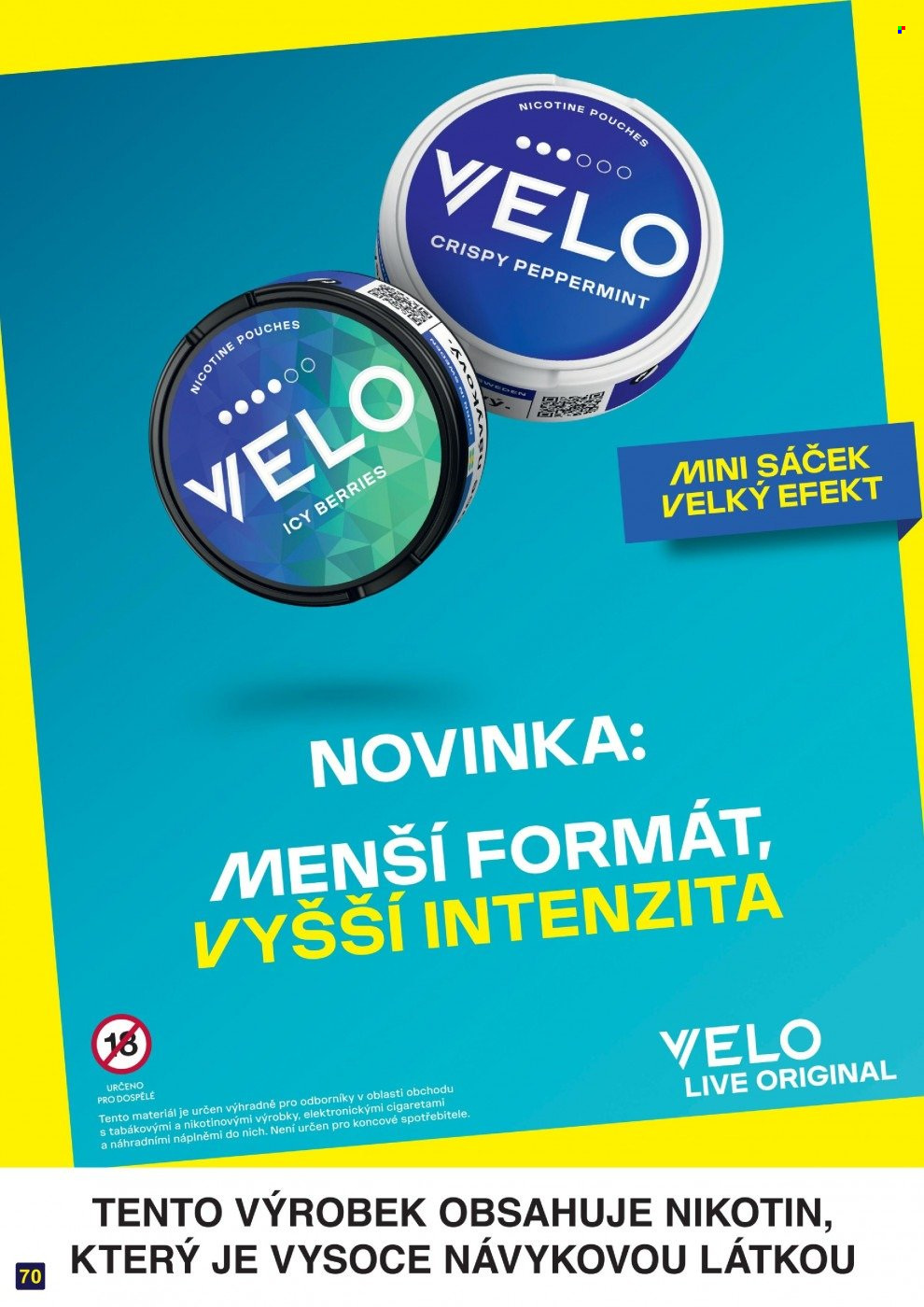 Leták Adam velkoobchod Šternberk - 1.8.2026 - 31.8.2026. Strana 70