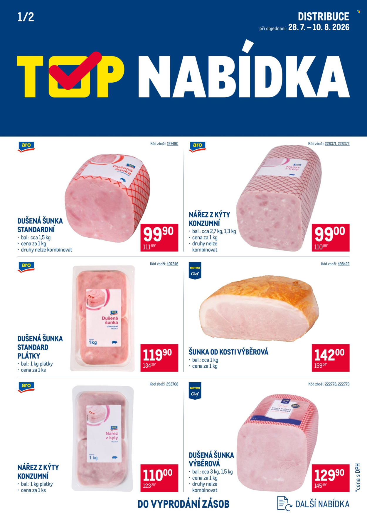 Leták MAKRO - 28.7.2026 - 10.8.2026. Strana 1