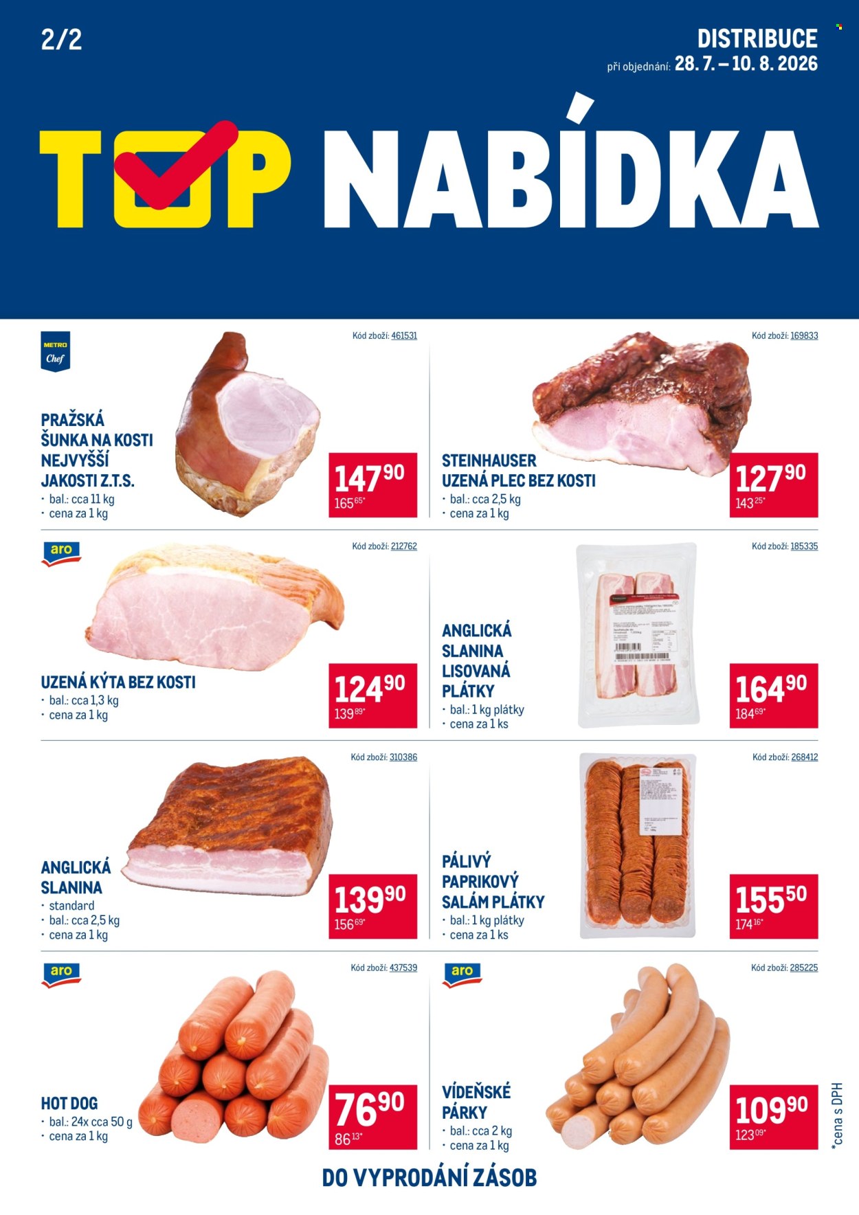 Leták MAKRO - 28.7.2026 - 10.8.2026. Strana 2