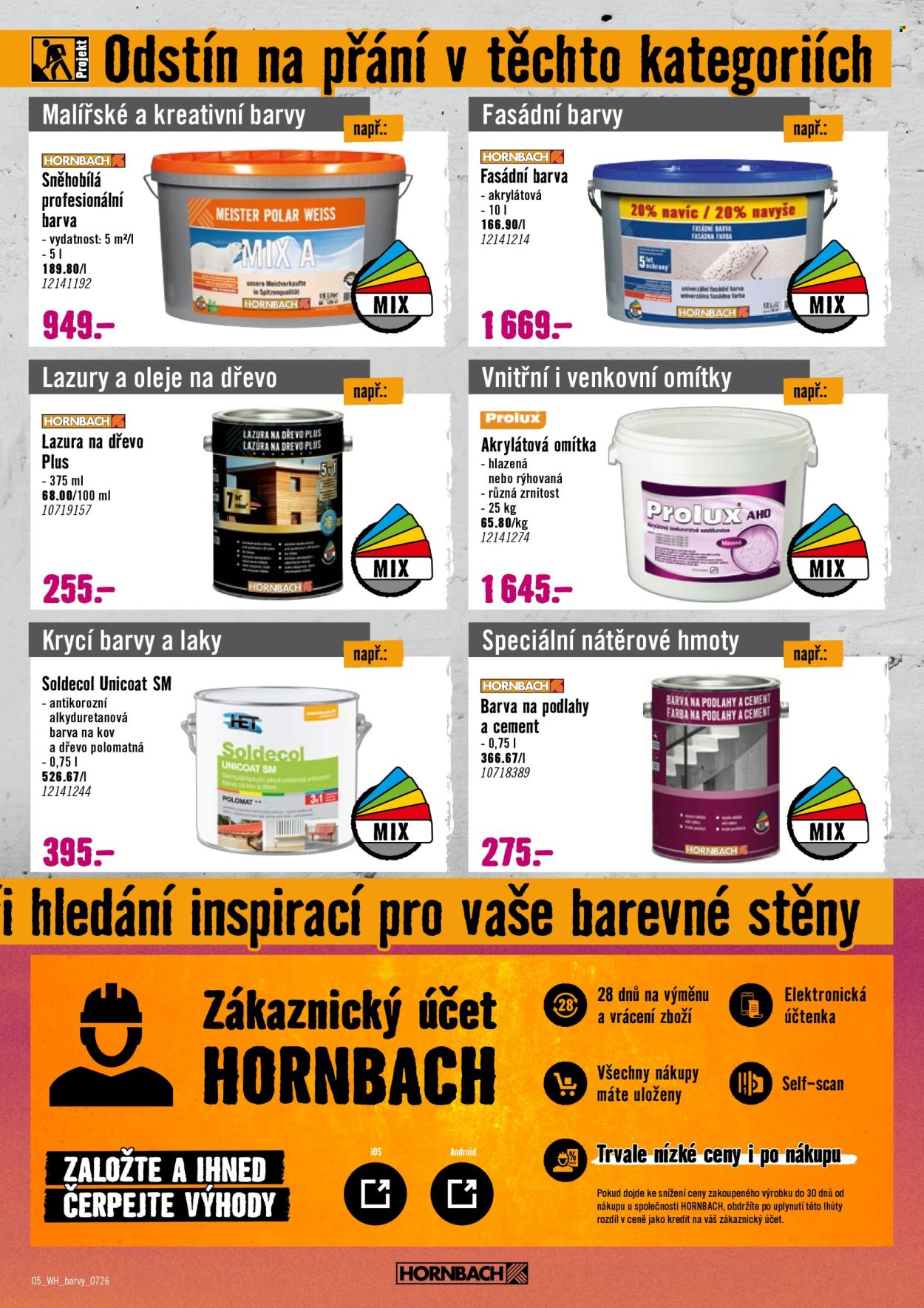 Leták HORNBACH - 29.7.2026 - 12.8.2026. Strana 5