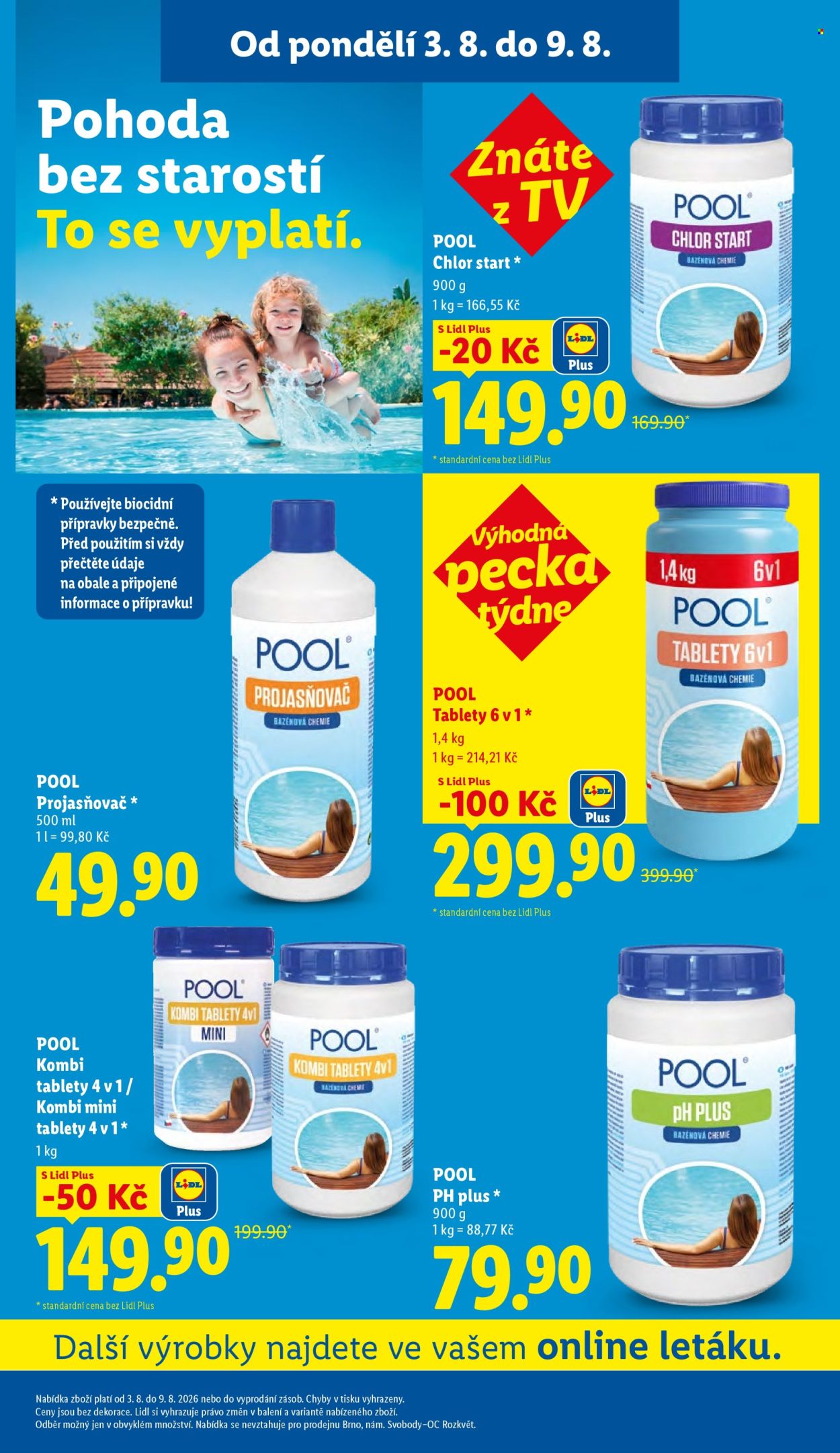 Leták Lidl - 3.8.2026 - 5.8.2026. Strana 33