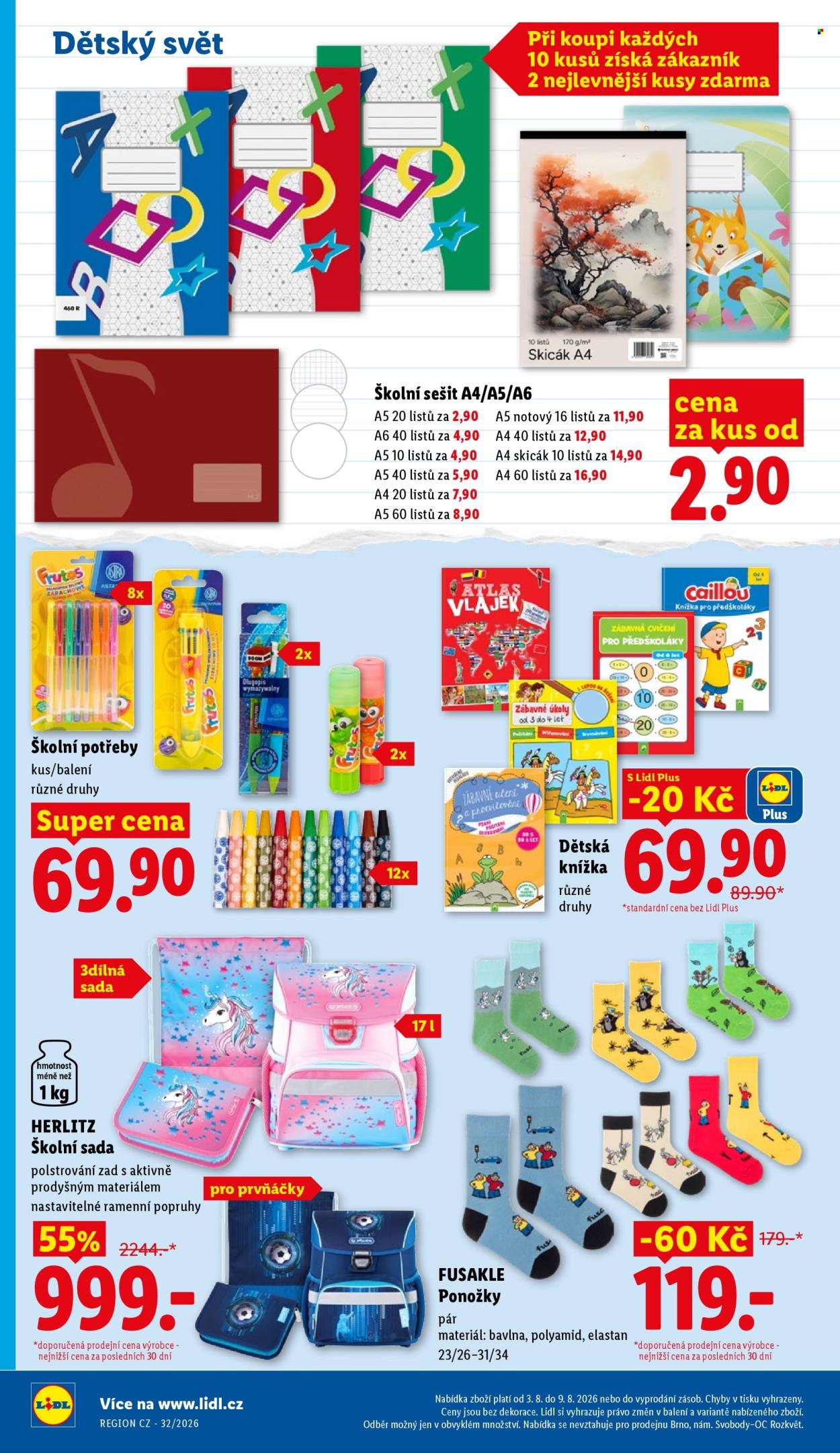 Leták Lidl - 3.8.2026 - 5.8.2026. Strana 38