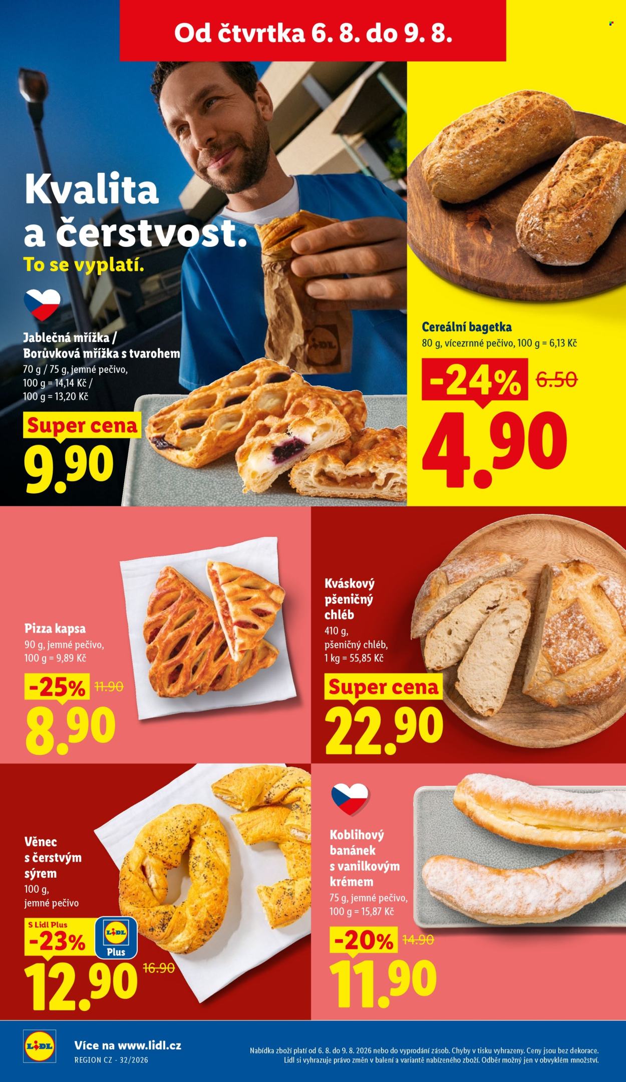 Leták Lidl - 6.8.2026 - 9.8.2026. Strana 14