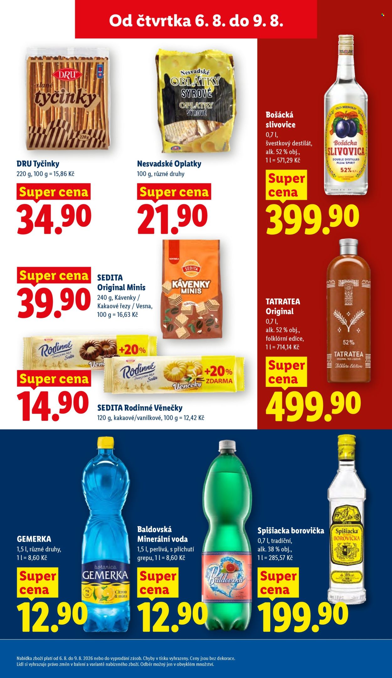 Leták Lidl - 6.8.2026 - 9.8.2026. Strana 19