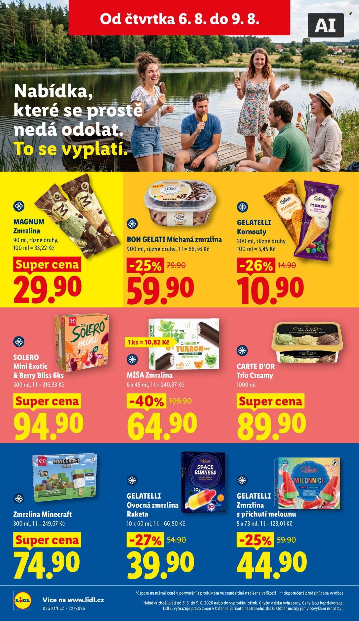 Leták Lidl - 6.8.2026 - 9.8.2026. Strana 22
