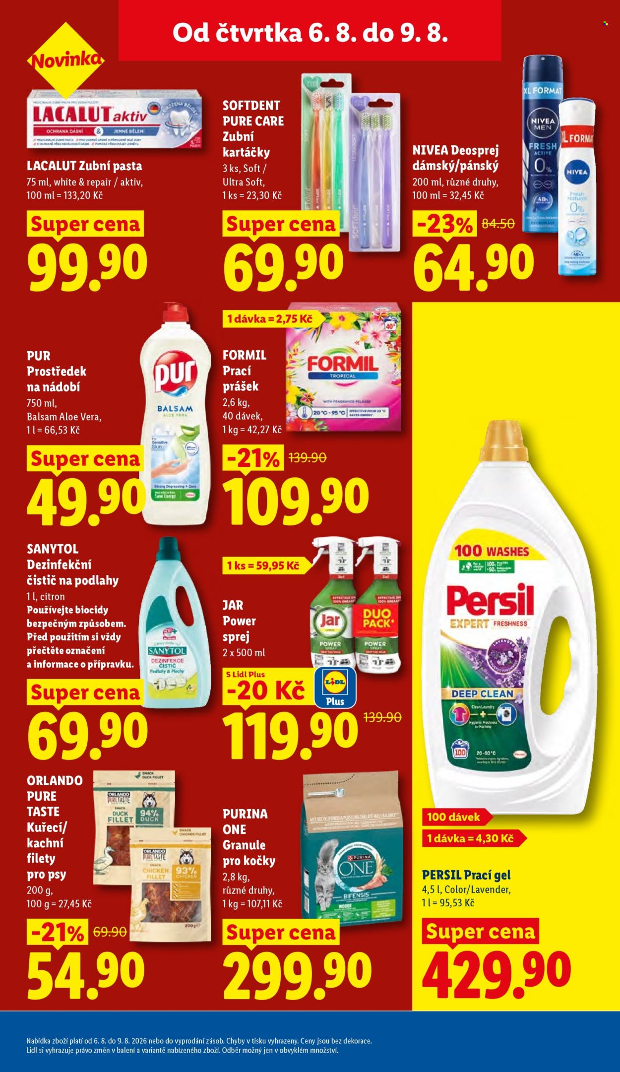 Leták Lidl - 6.8.2026 - 9.8.2026. Strana 27