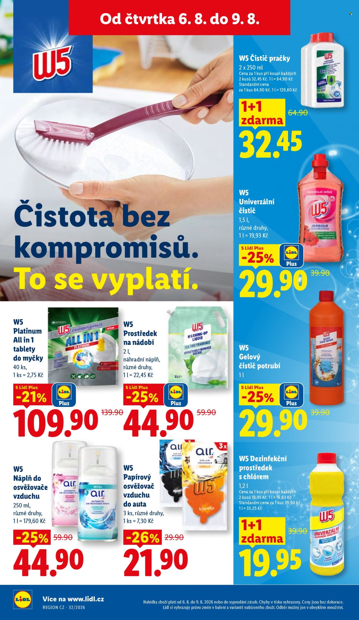 Leták Lidl - 6.8.2026 - 9.8.2026. Strana 30