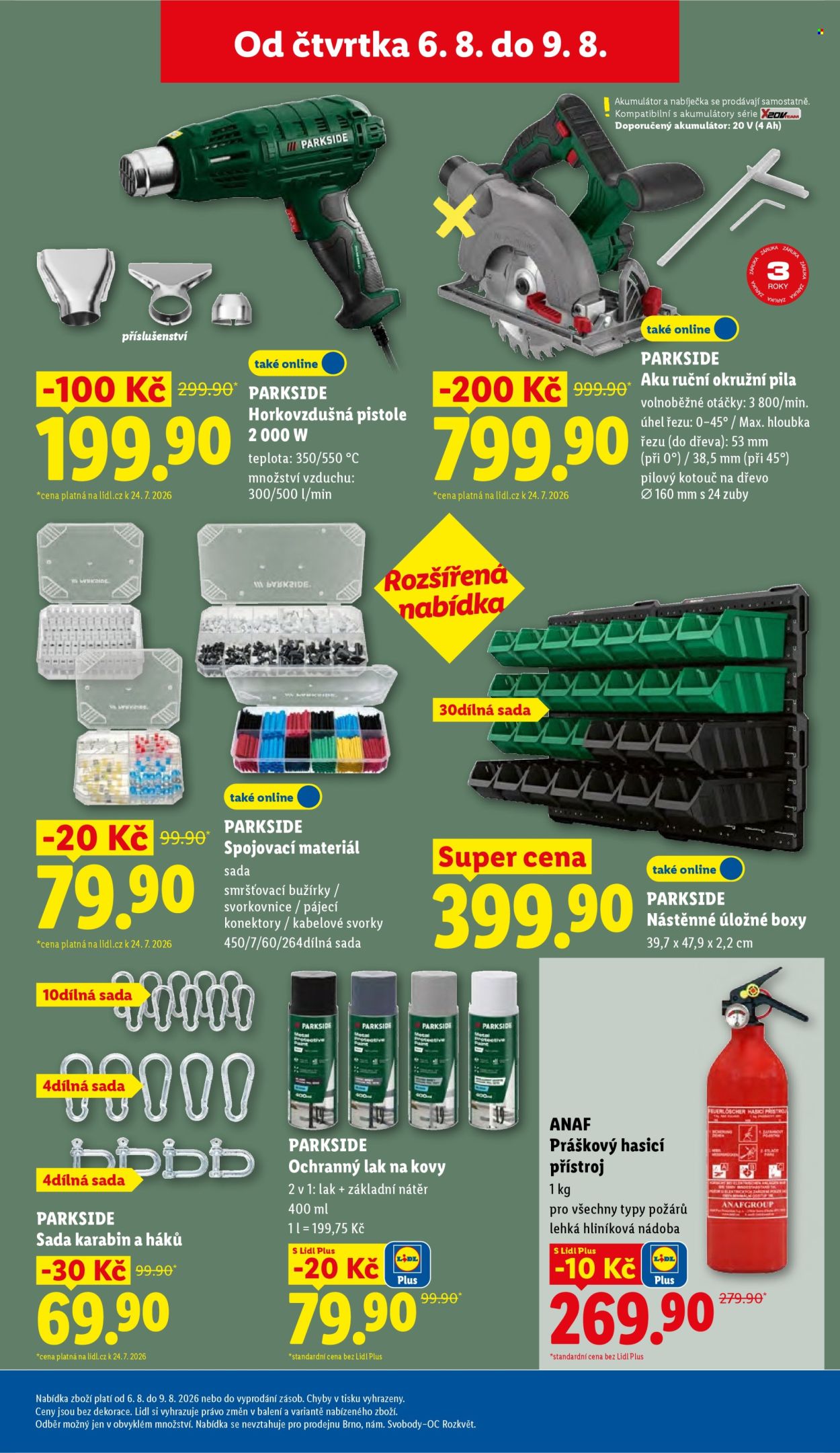 Leták Lidl - 6.8.2026 - 9.8.2026. Strana 35