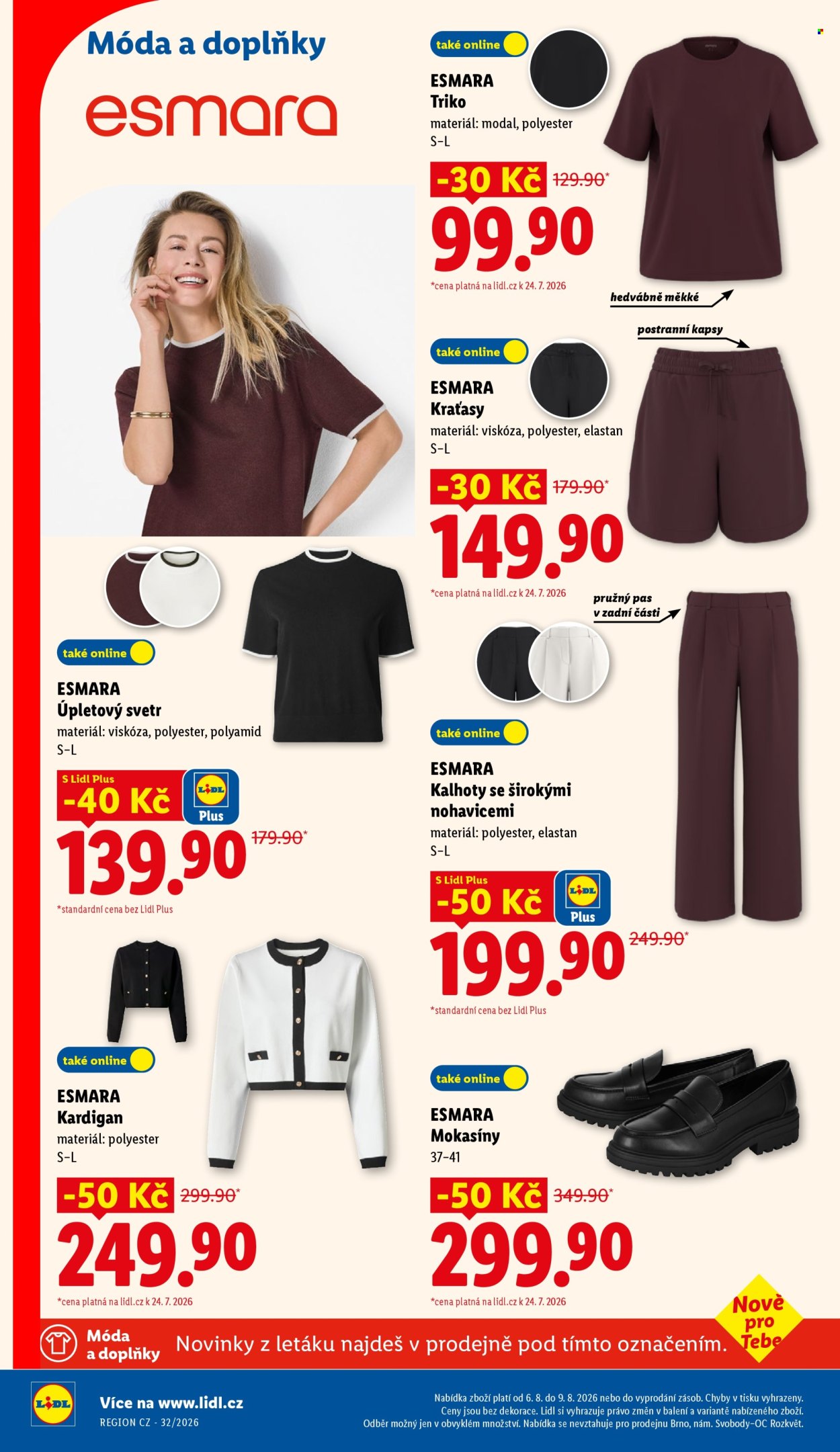 Leták Lidl - 6.8.2026 - 9.8.2026. Strana 36