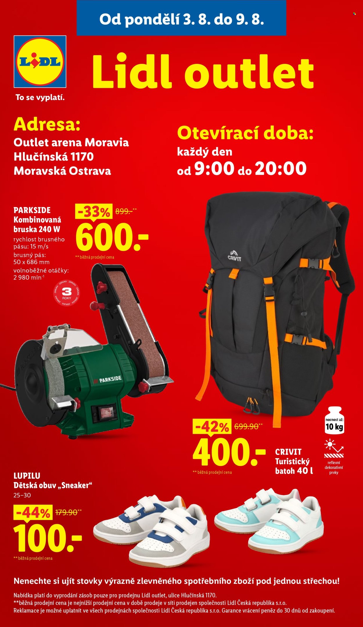 Leták Lidl - 6.8.2026 - 9.8.2026. Strana 39