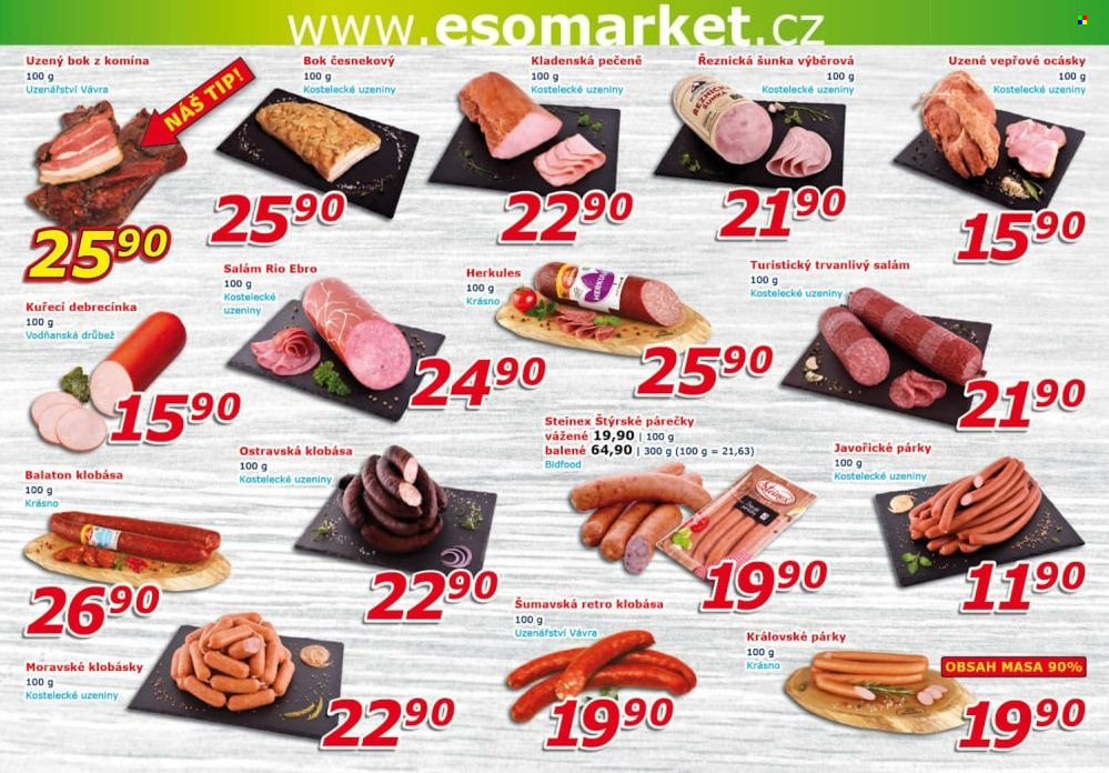 Leták ESO MARKET - 5.8.2026 - 16.8.2026. Strana 2