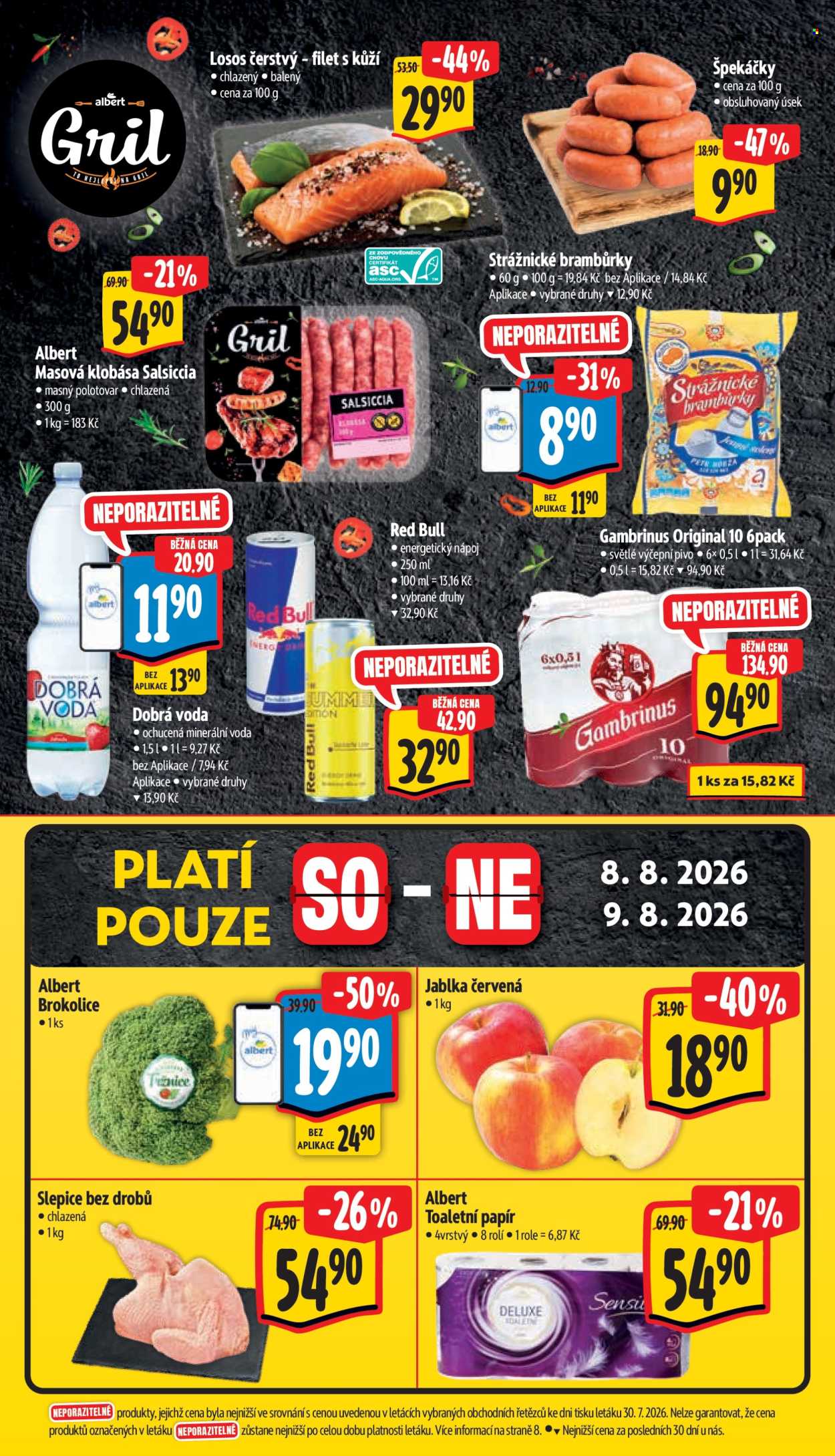 Leták Albert Supermarket - 5.8.2026 - 11.8.2026. Strana 7
