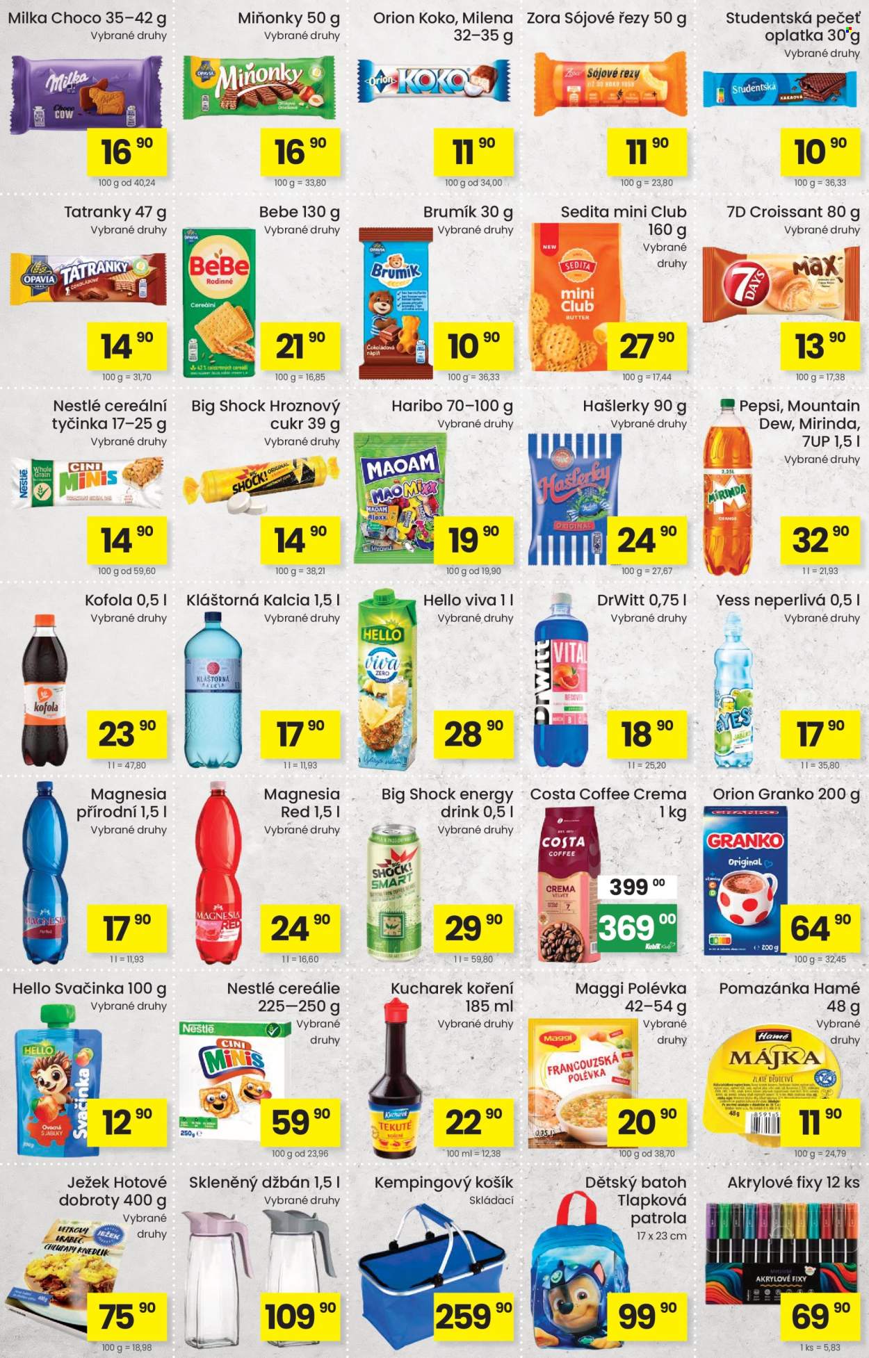 Leták Kubík - 4.8.2026 - 10.8.2026. Strana 3