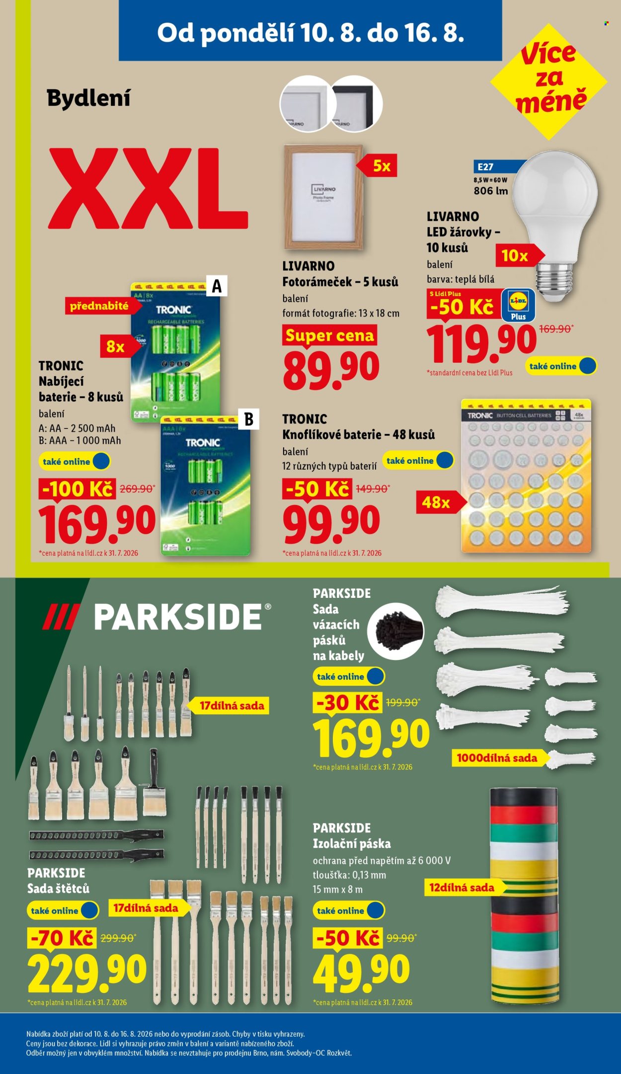 Leták Lidl - 10.8.2026 - 12.8.2026. Strana 27