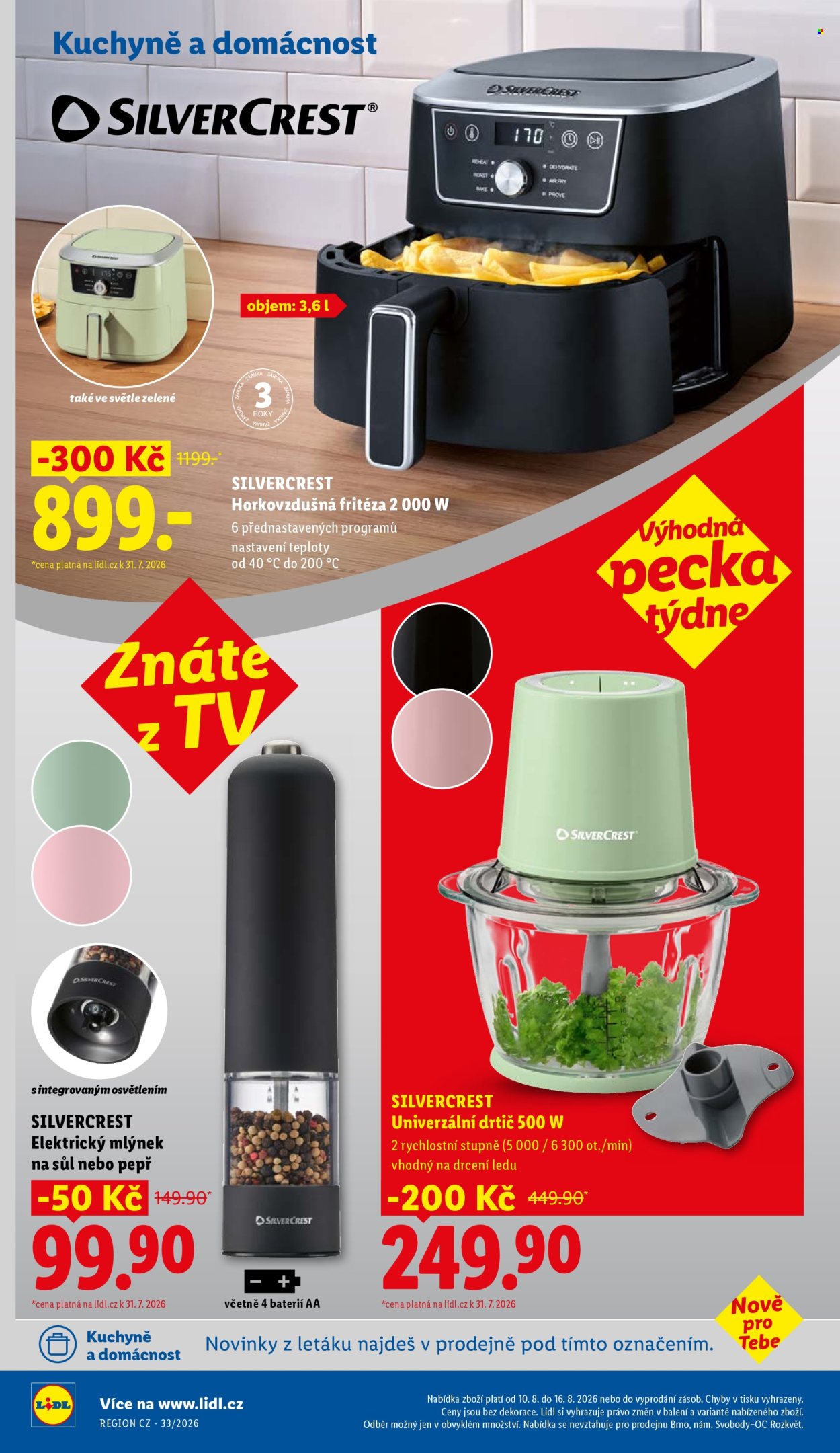Leták Lidl - 10.8.2026 - 12.8.2026. Strana 30