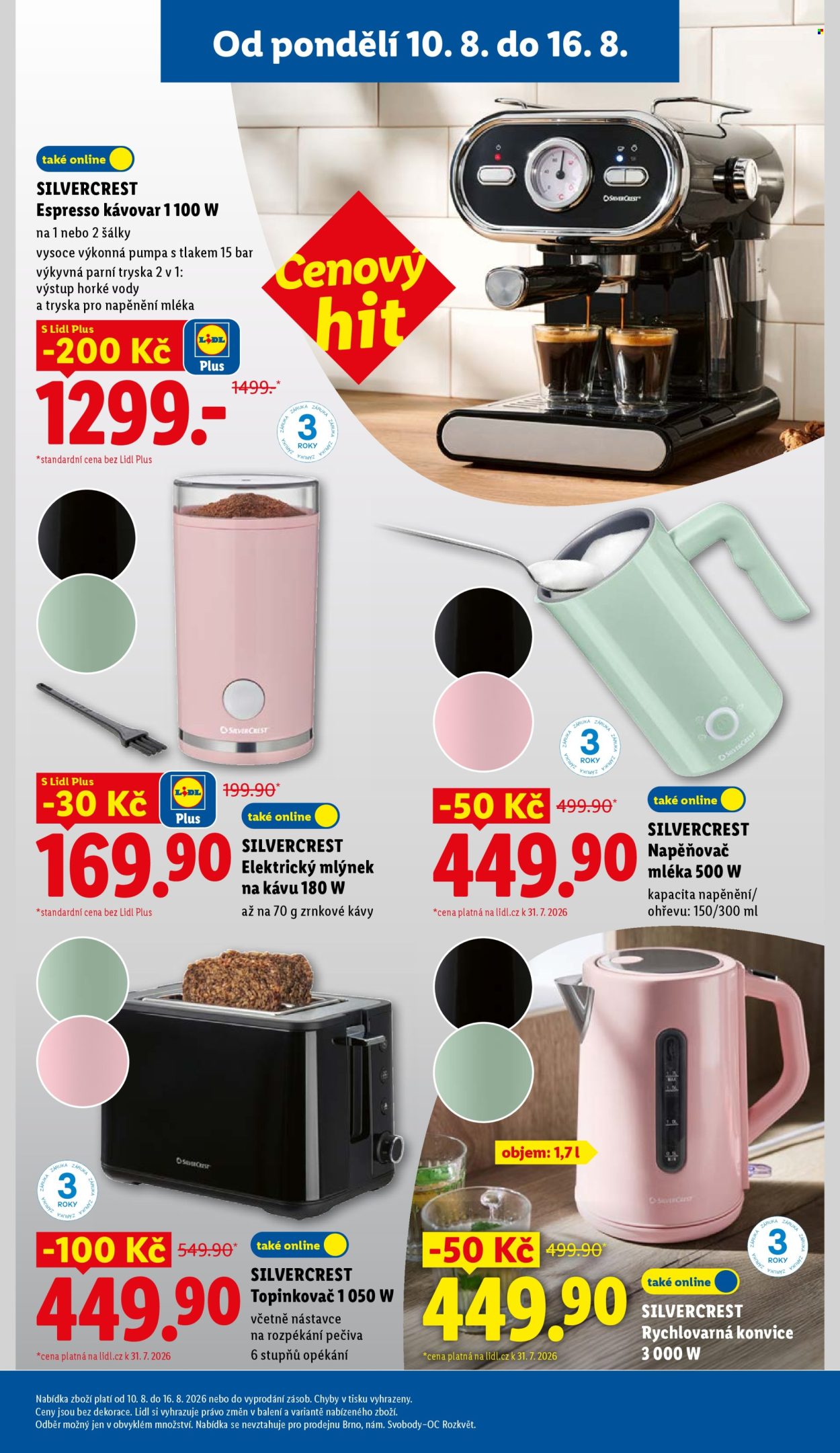 Leták Lidl - 10.8.2026 - 12.8.2026. Strana 31