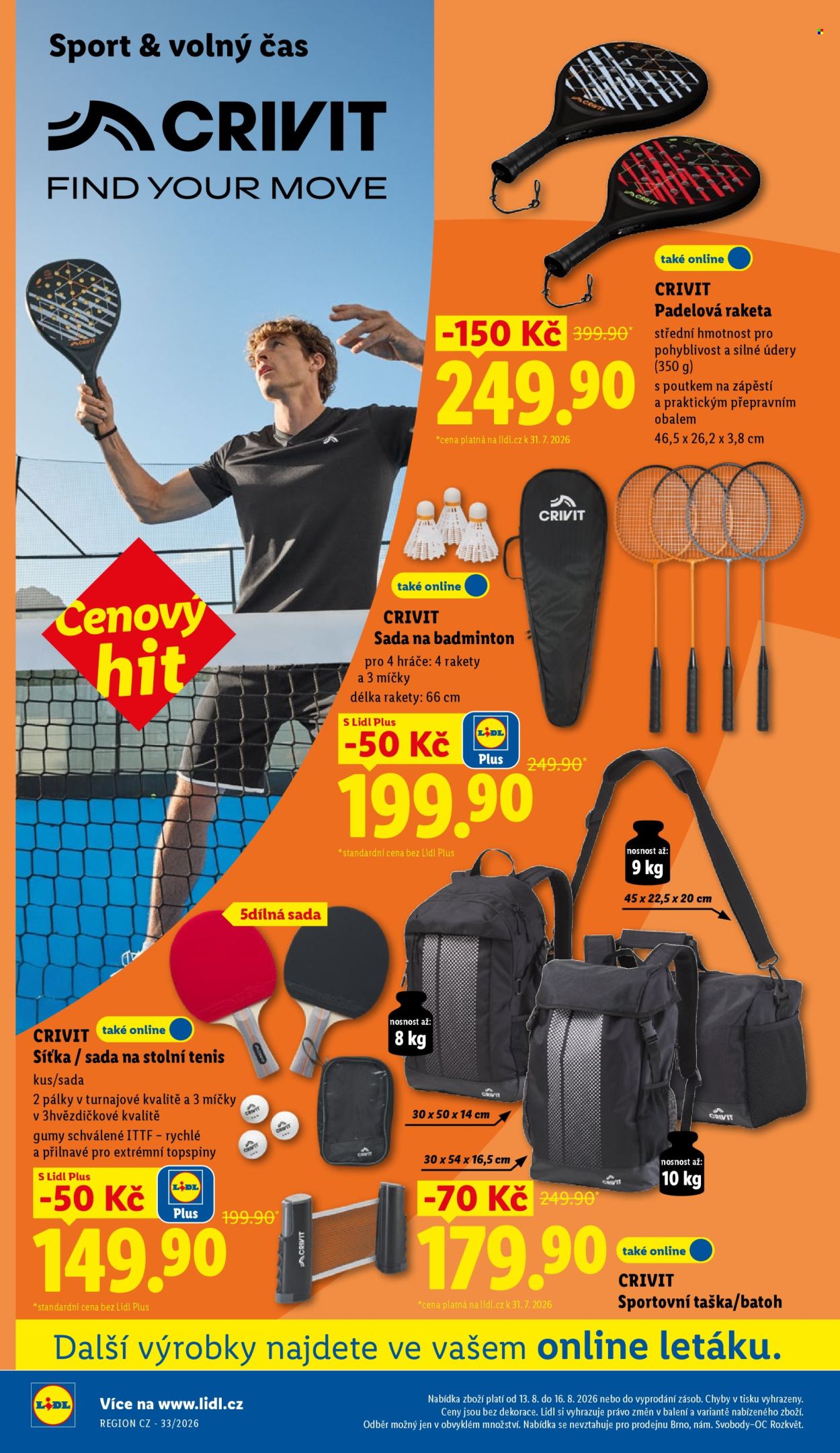 Leták Lidl - 10.8.2026 - 16.8.2026. Strana 12