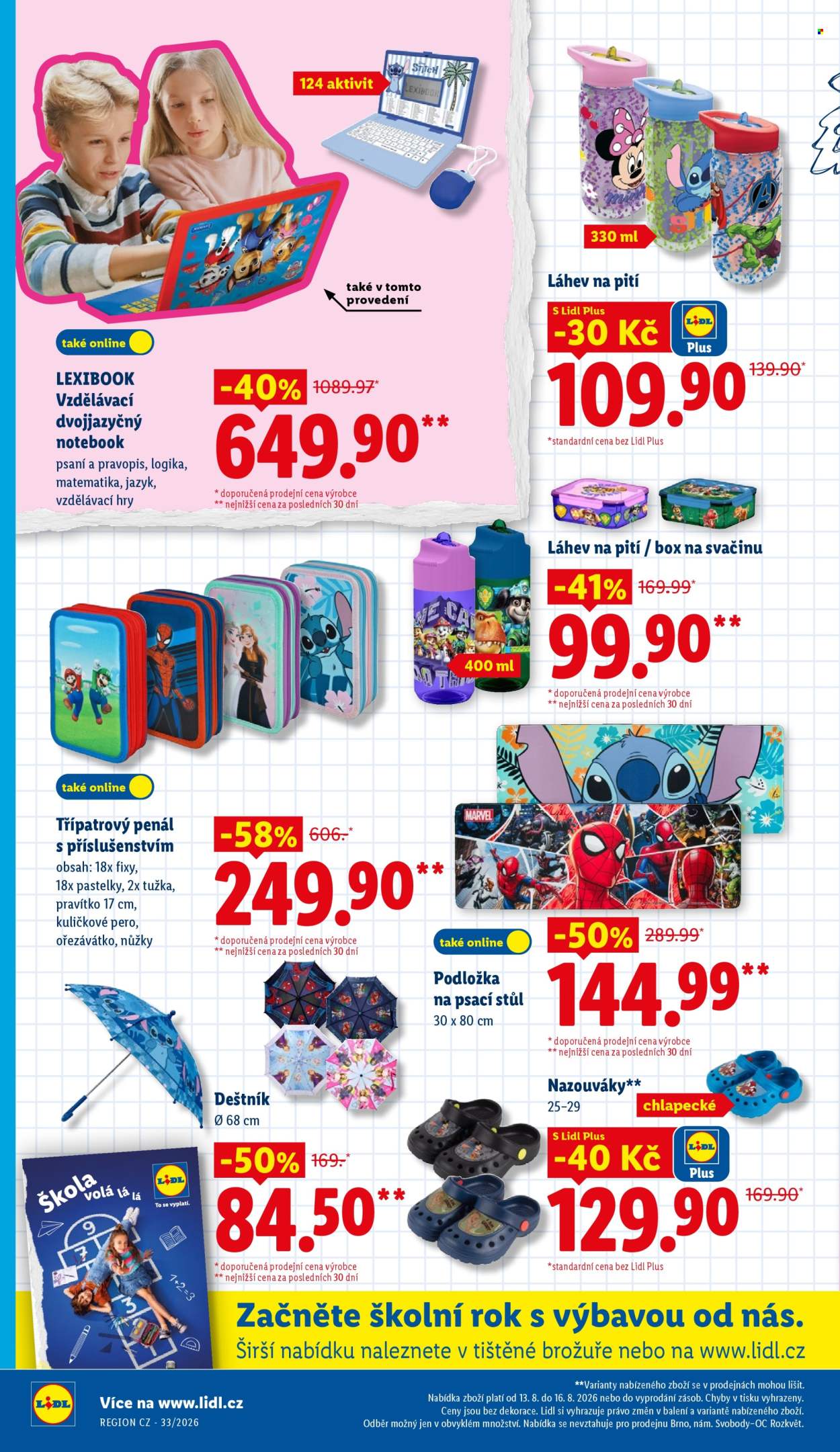 Leták Lidl - 10.8.2026 - 16.8.2026. Strana 20