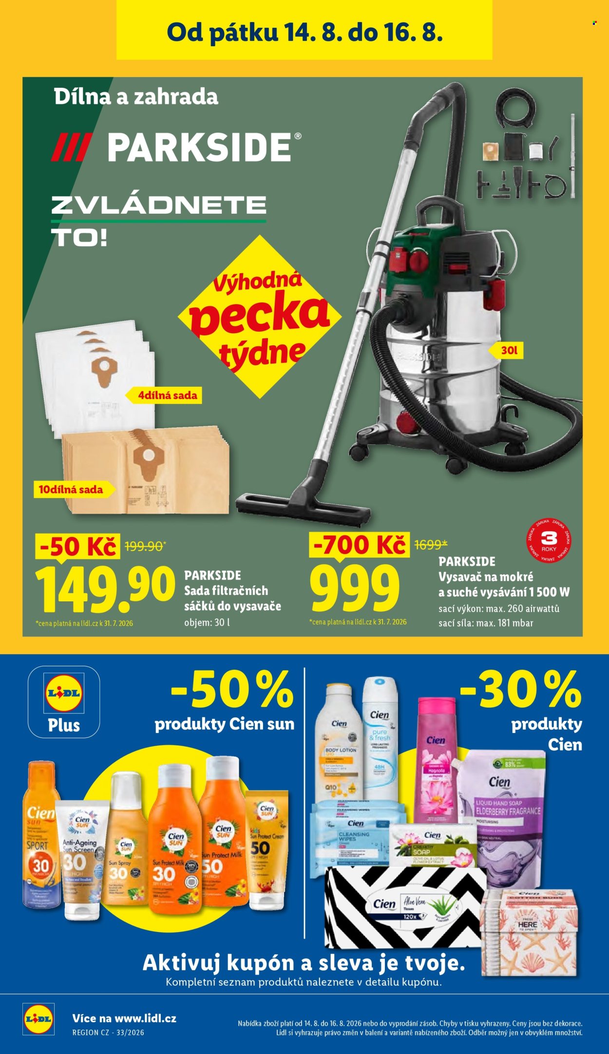 Leták Lidl - 10.8.2026 - 16.8.2026. Strana 24