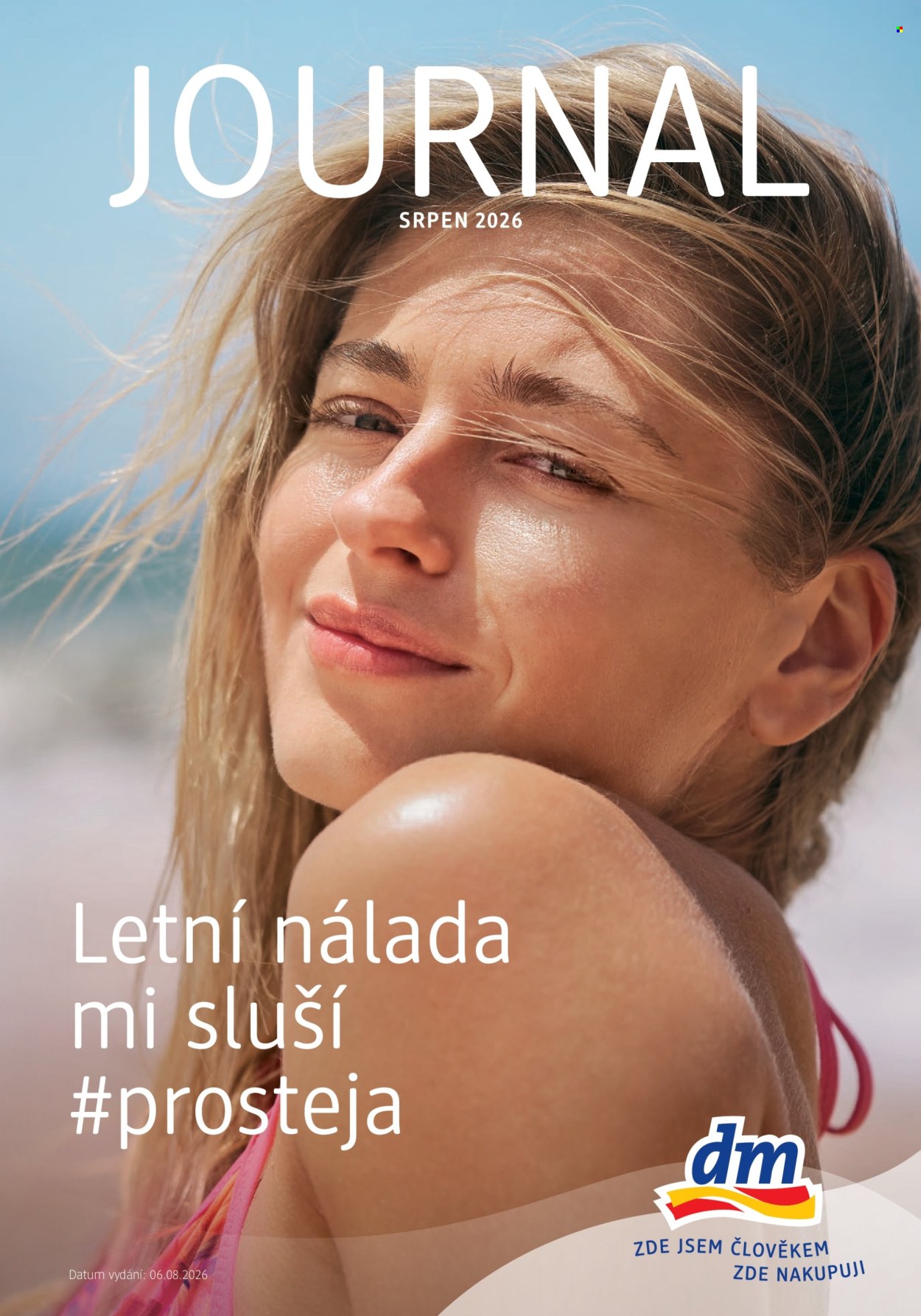 Leták dm drogerie - 6.8.2026 - 2.9.2026. Strana 1