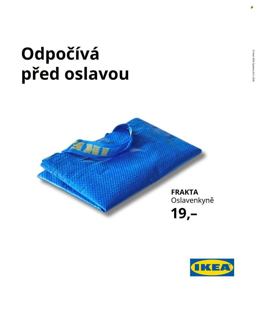 Leták IKEA. Strana 1
