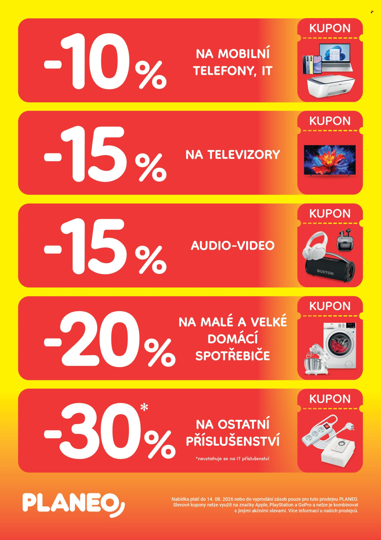Leták PLANEO Elektro - 7.8.2026 - 14.8.2026. Strana 2