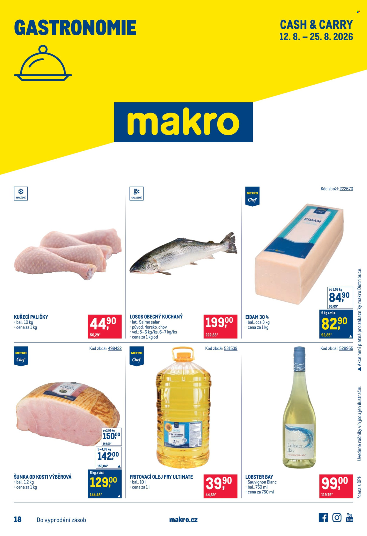Leták MAKRO - 12.8.2026 - 25.8.2026. Strana 1