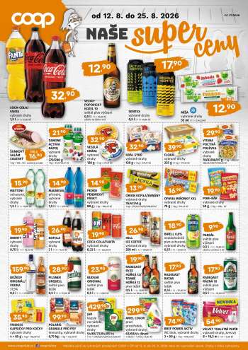 Leták coop TERNO - 12.8.2026 - 25.8.2026.