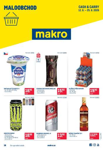 Leták MAKRO - 12.8.2026 - 25.8.2026.