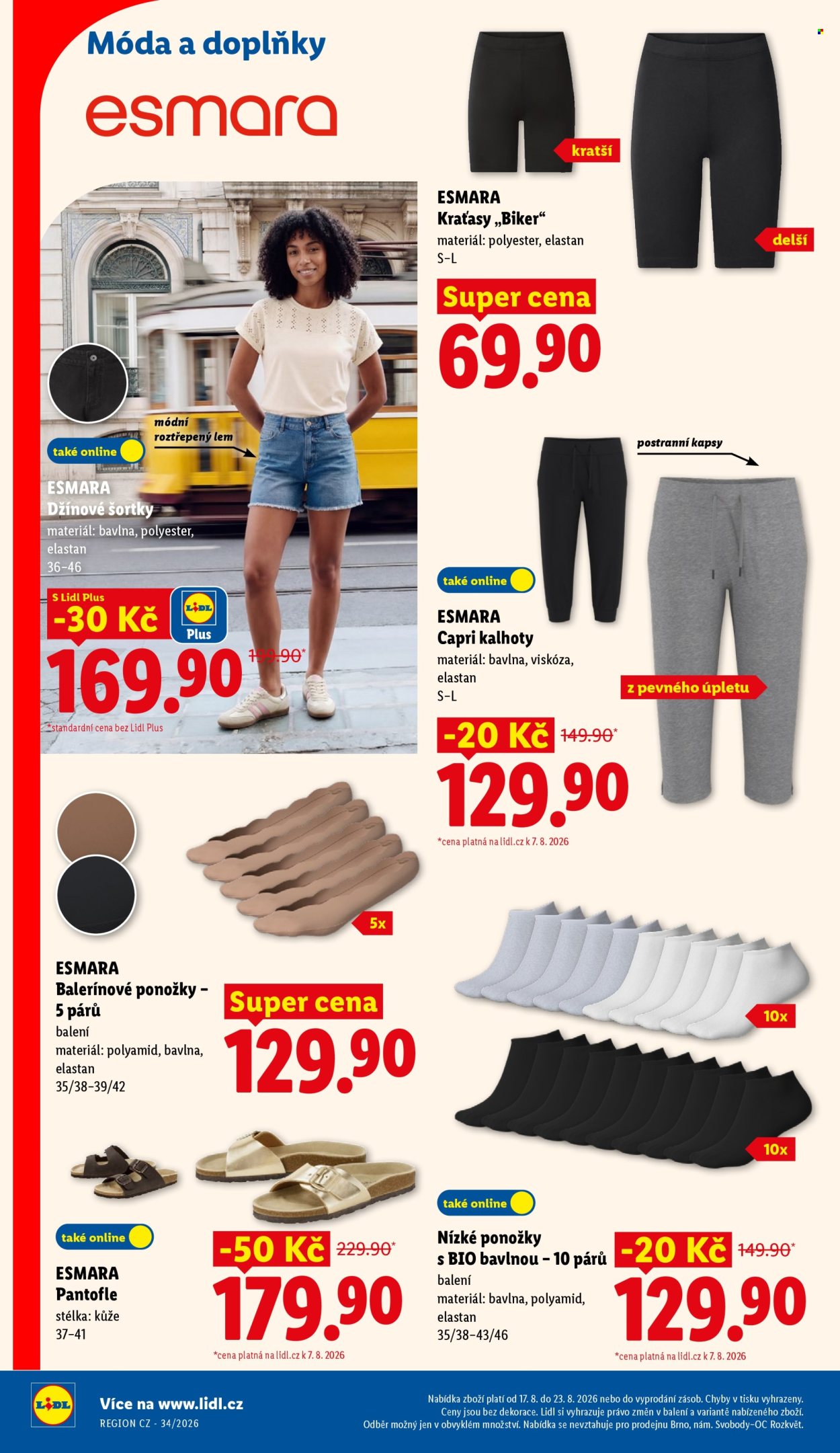 Leták Lidl - 17.8.2026 - 23.8.2026. Strana 4
