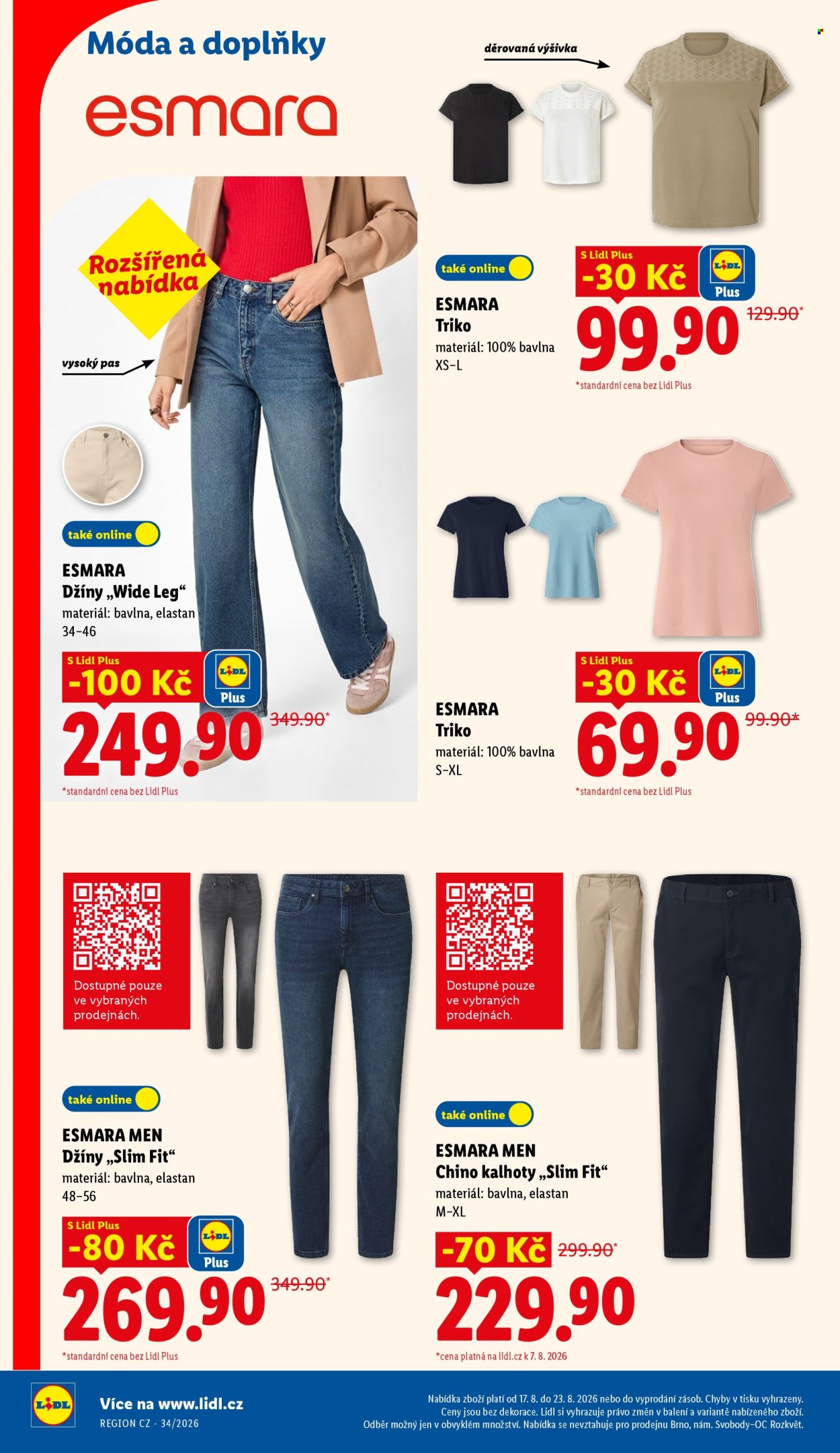 Leták Lidl - 17.8.2026 - 23.8.2026. Strana 6