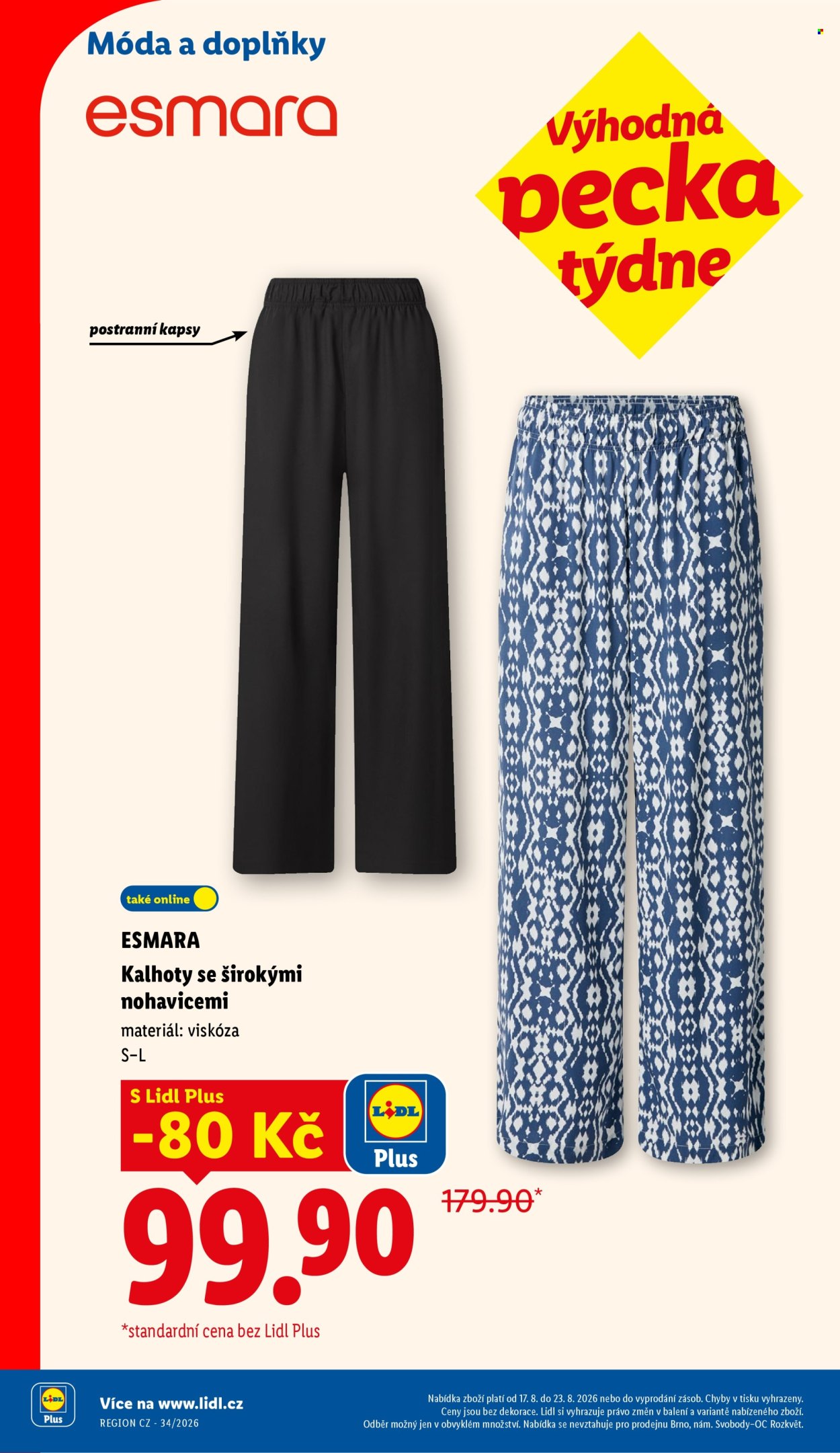 Leták Lidl - 17.8.2026 - 23.8.2026. Strana 8