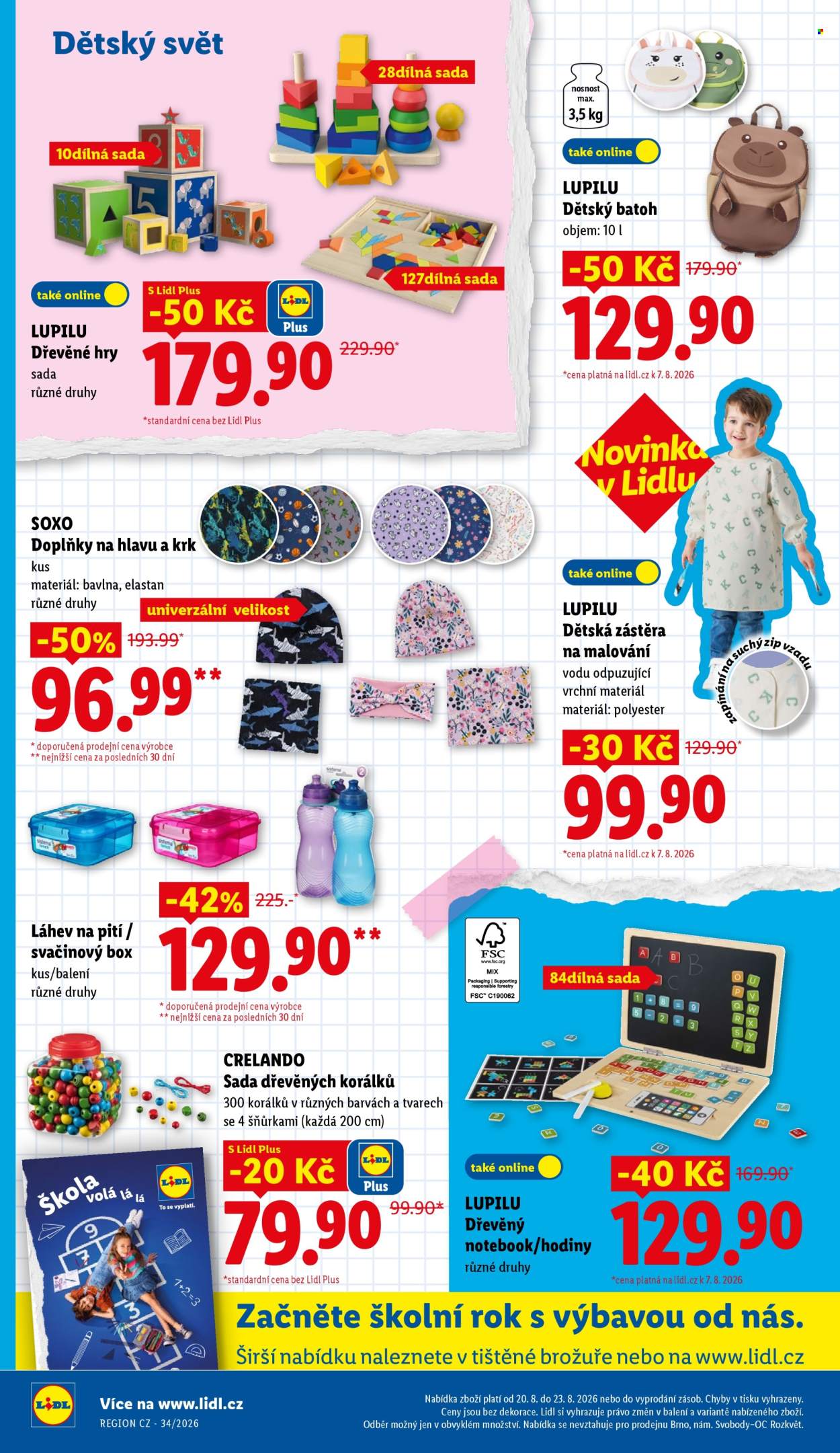 Leták Lidl - 17.8.2026 - 23.8.2026. Strana 22