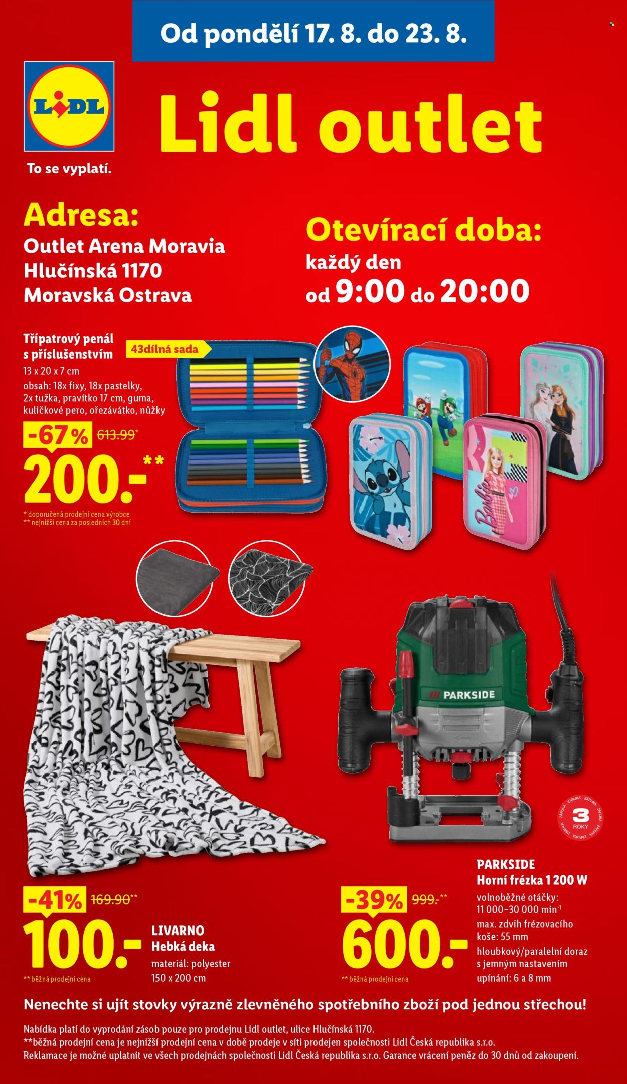 Leták Lidl - 20.8.2026 - 23.8.2026. Strana 38