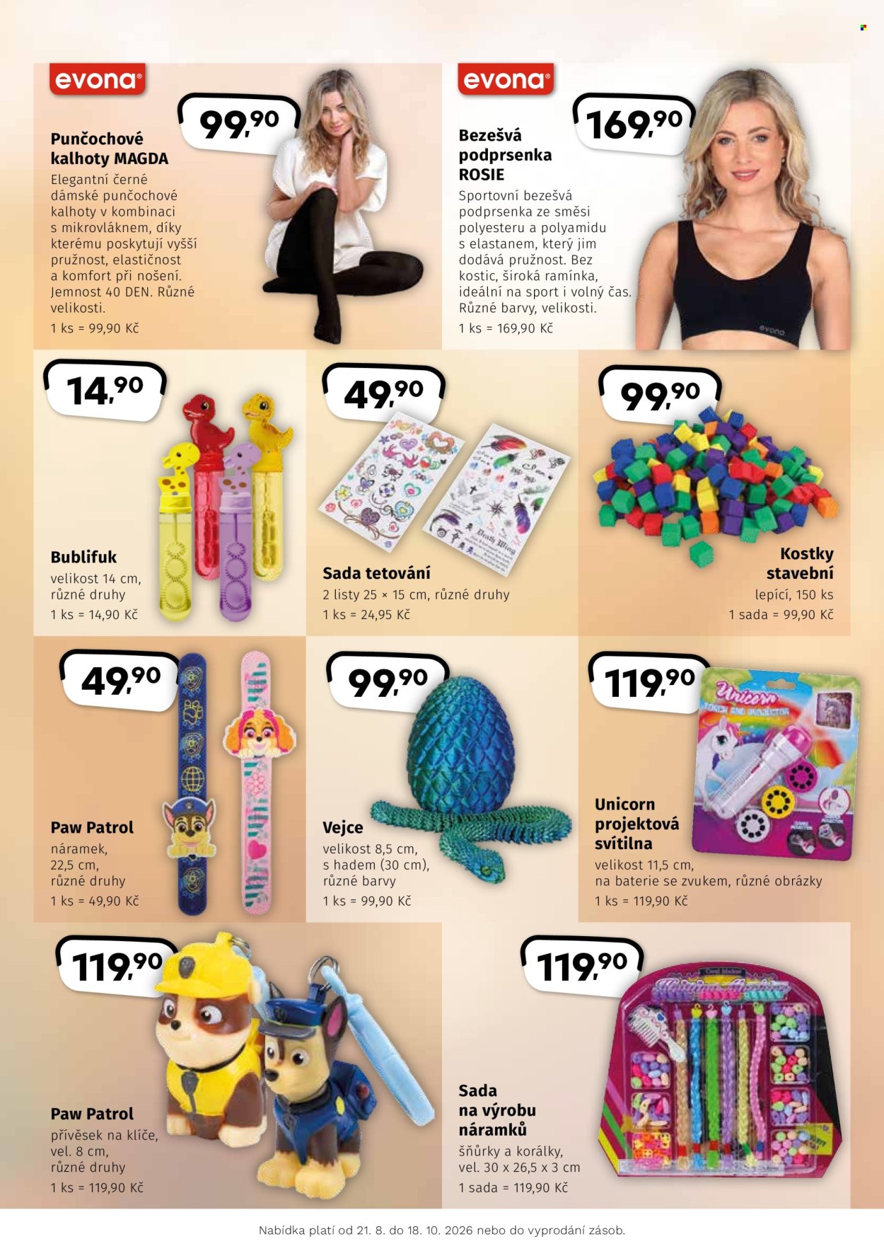 Leták Konzum - 21.8.2026 - 18.10.2026. Strana 7