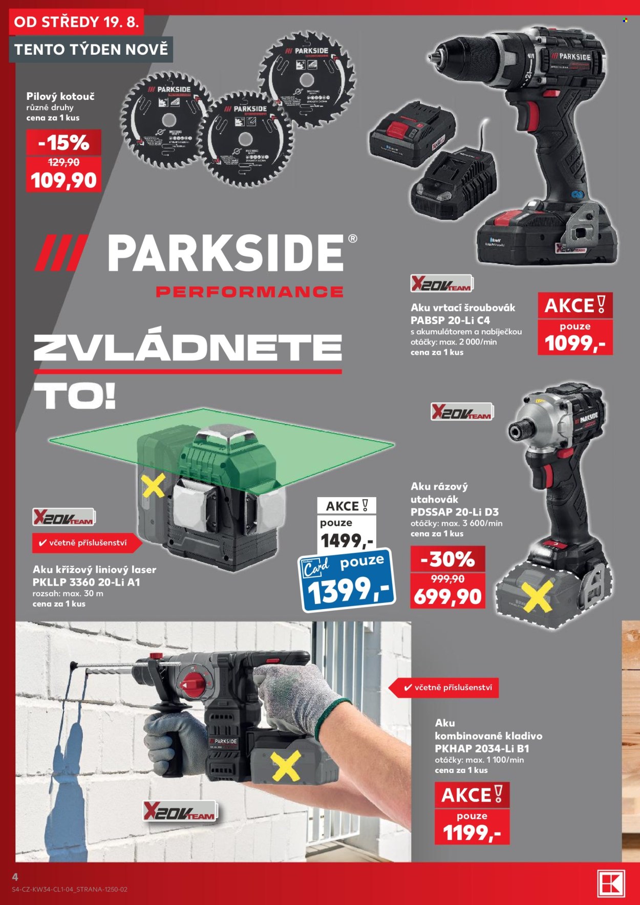 Leták Kaufland - 24.8.2026 - 26.8.2026. Strana 4