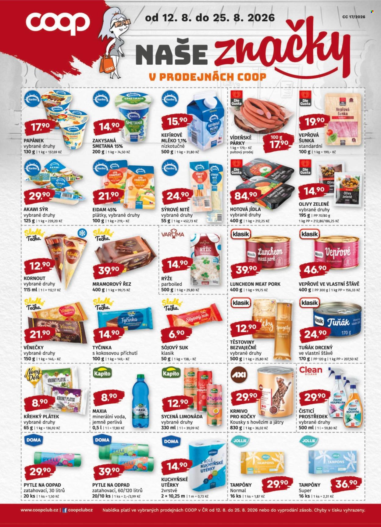 Leták coop TERNO - 19.8.2026 - 25.8.2026. Strana 17