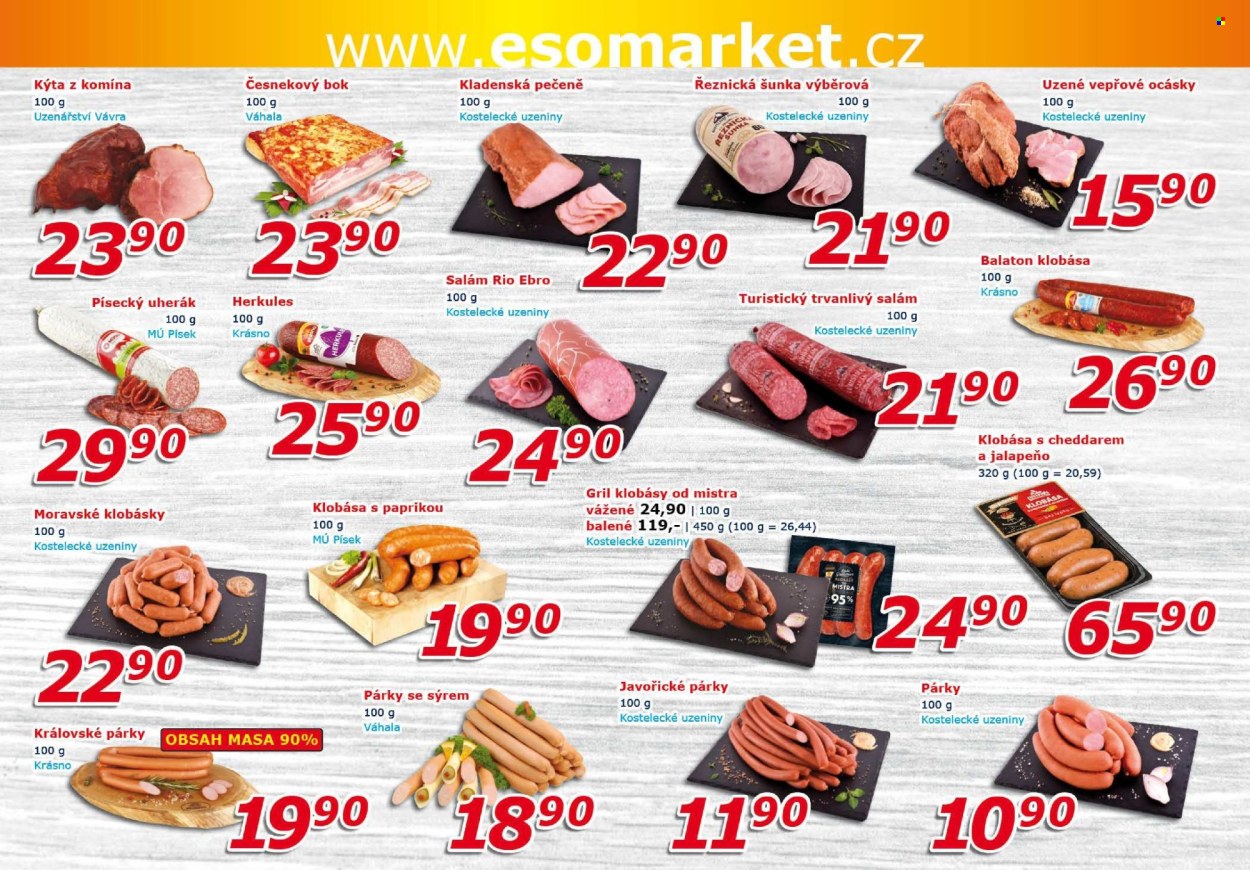 Leták ESO MARKET - 19.8.2026 - 30.8.2026. Strana 2